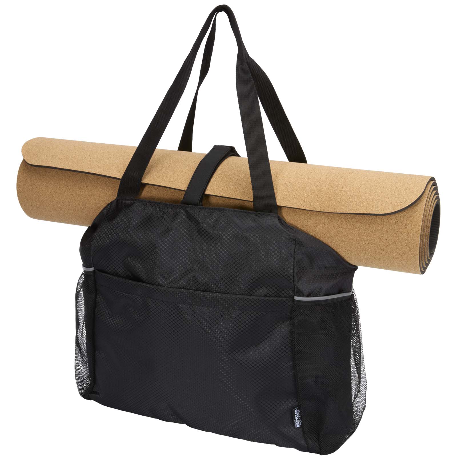 Varyon GRS-recycelte Yoga Tragetasche 18 L schwarz