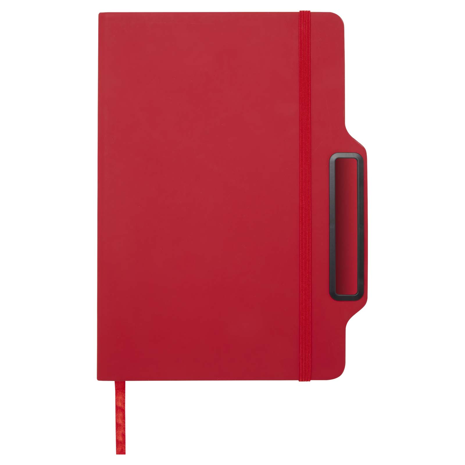 Nexus A5 Hardcover Notizbuch mit Kugelschreiber und Bleistiftset (schwarze Mine) rot