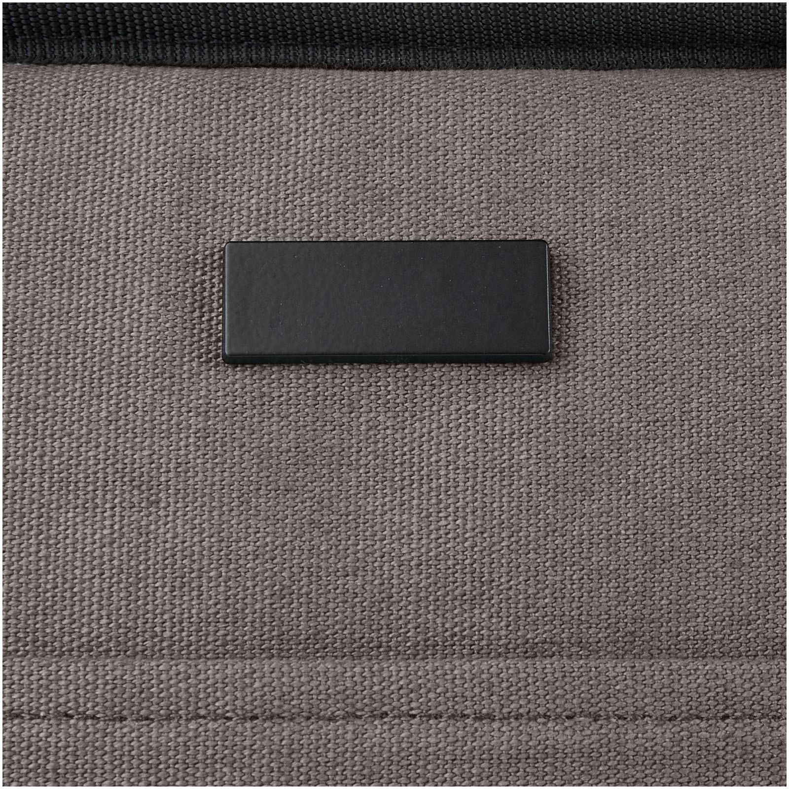 Joey GRS-recycelte Canvas Lunch Kühltasche 6 L für 9 Dosen grau
