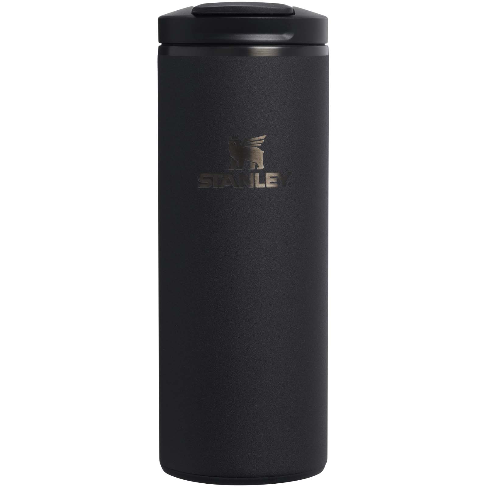Stanley 350 ml Transit Fliptop Thermobecher schwarz