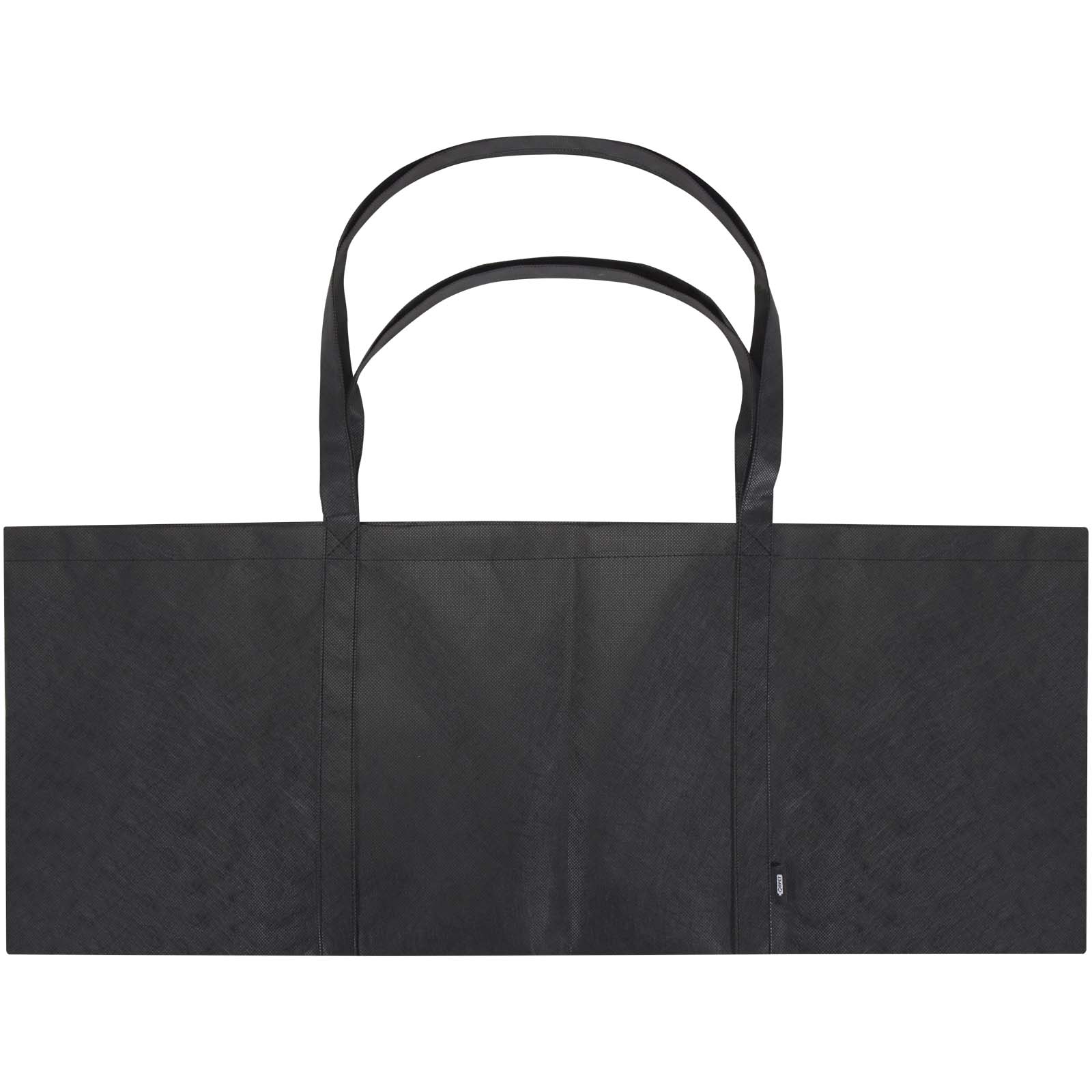 Jumbo Extra große Tragetasche aus recyceltem GRS Non Woven 65 L schwarz