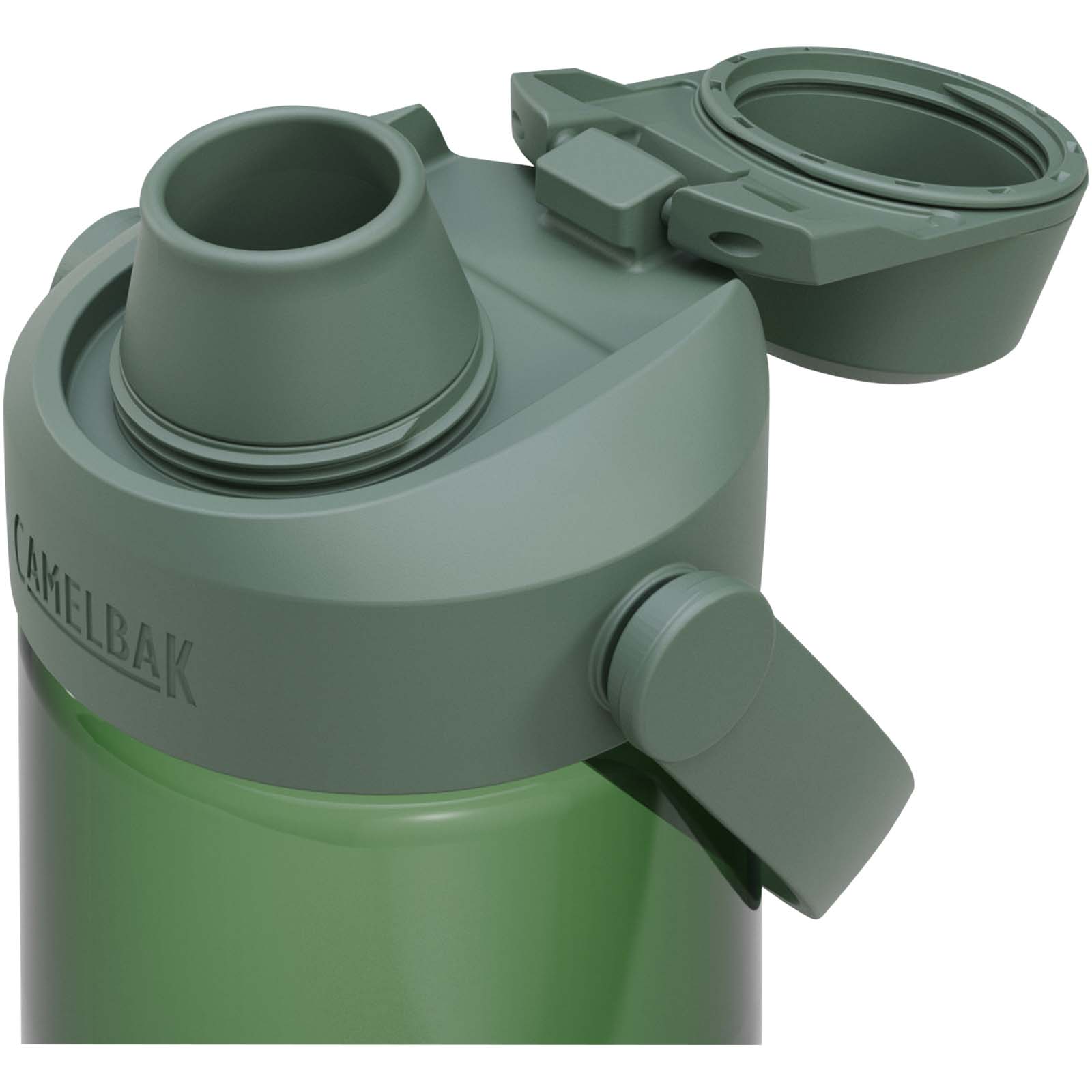 Camelbak® Thrive Chug 740 ml Tritan Renew Trinkflasche mit Schraubverschluss waldgrün