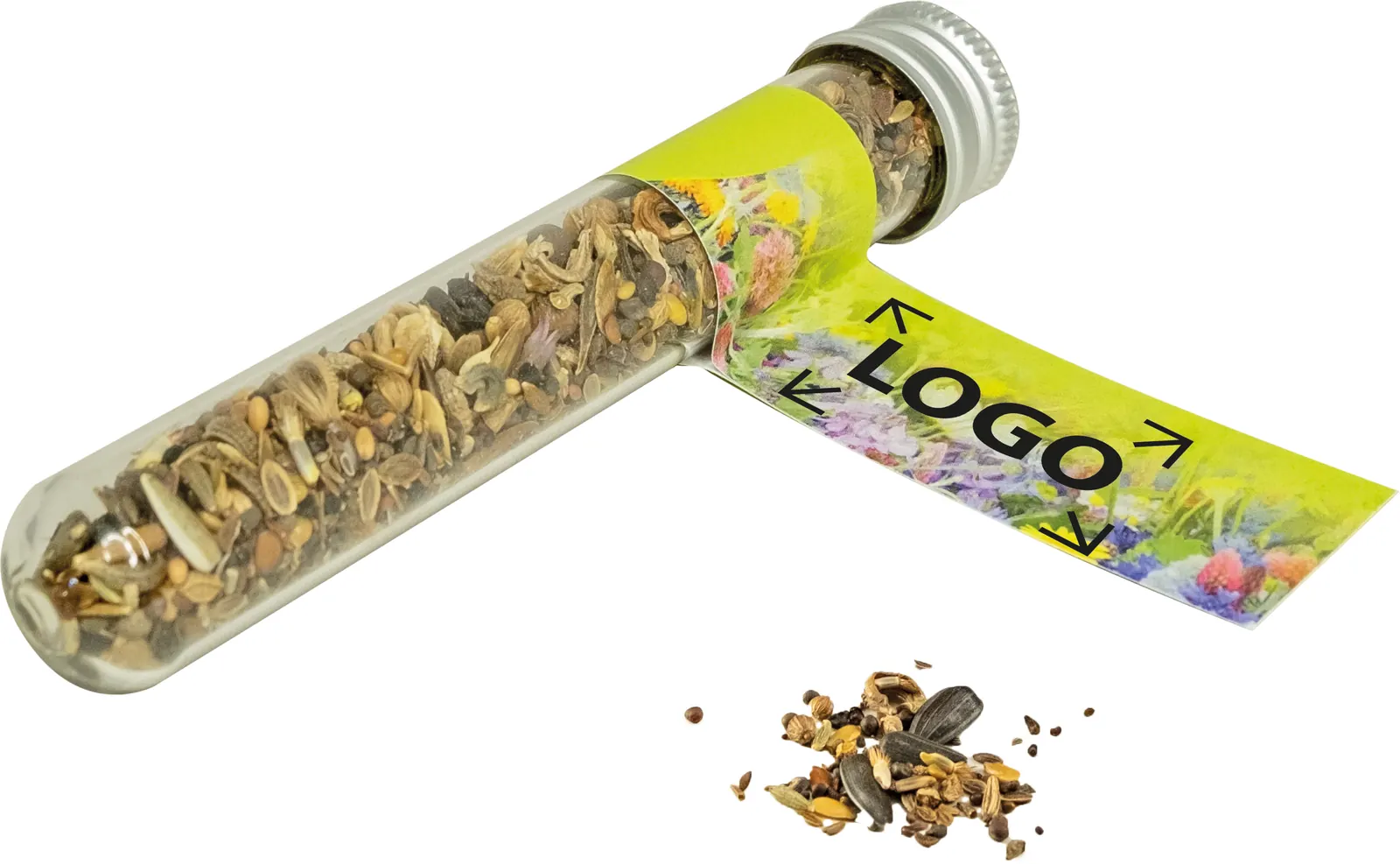 Reagenzglas Bienenbuffet