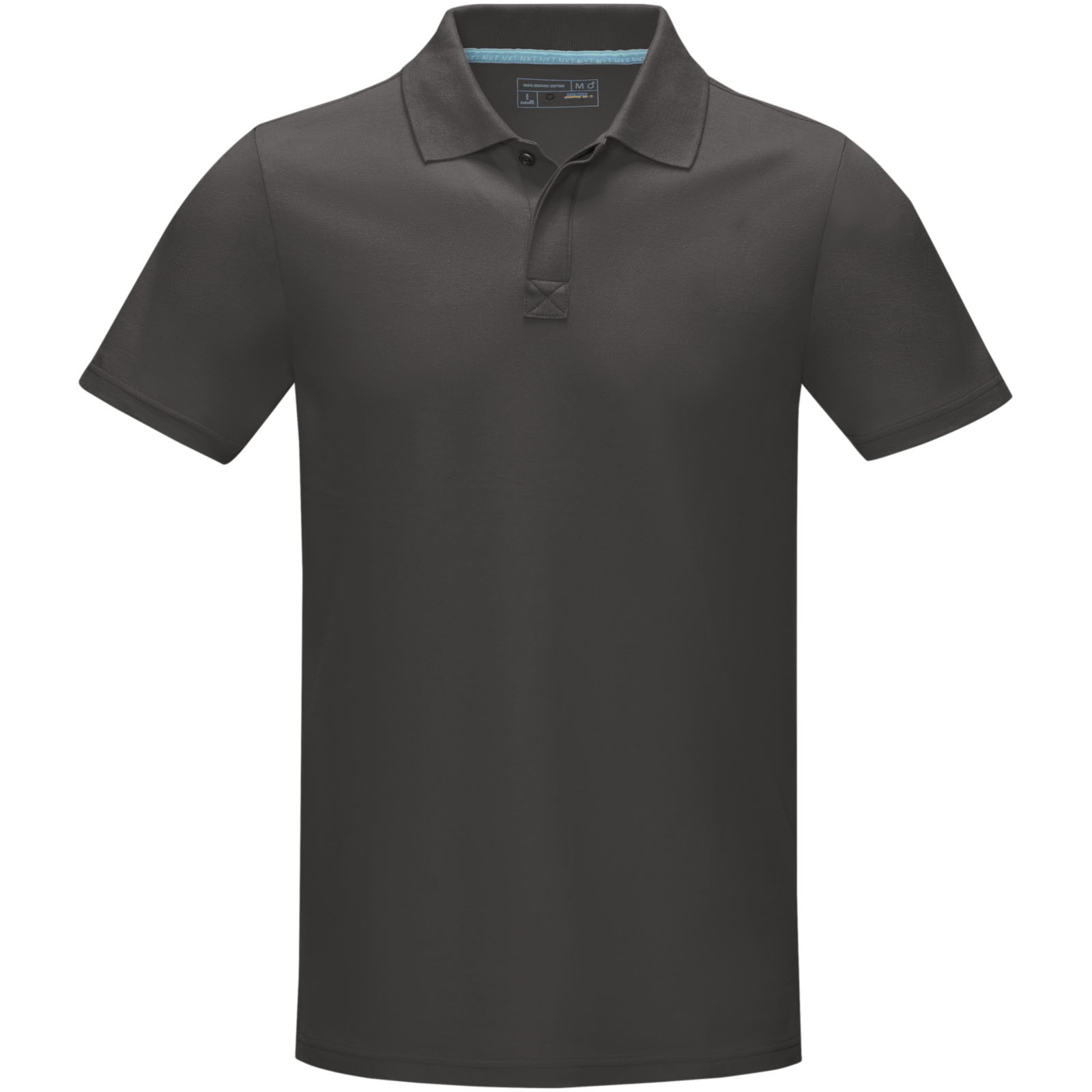 Graphite Poloshirt aus Bio-Baumwolle für Herren storm grey