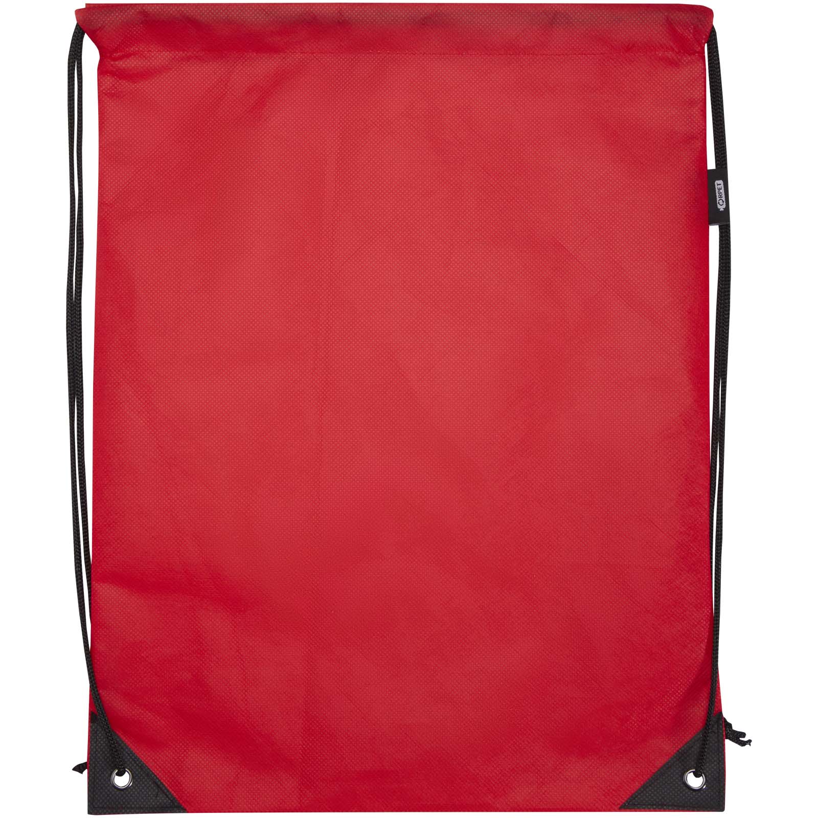 Evergreen Sportbeutel aus recyceltem GRS Non Woven 5 L rot