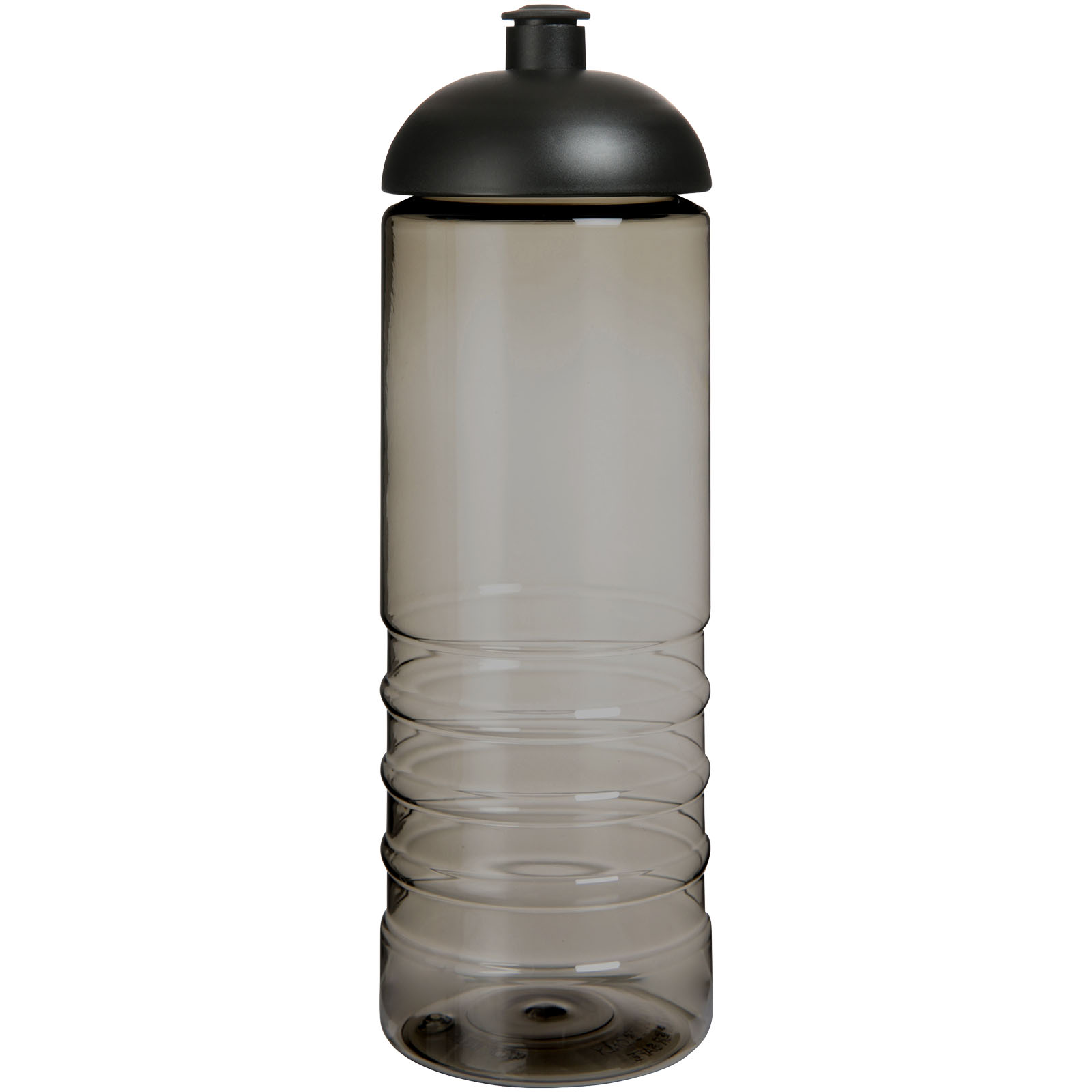 H2O Active® Eco Treble 750 ml Sportflasche mit Stülpdeckel kohle, schwarz