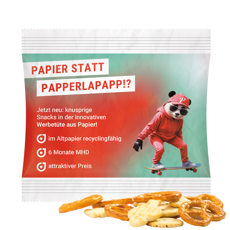 Snack Miditüte, Folie weiß