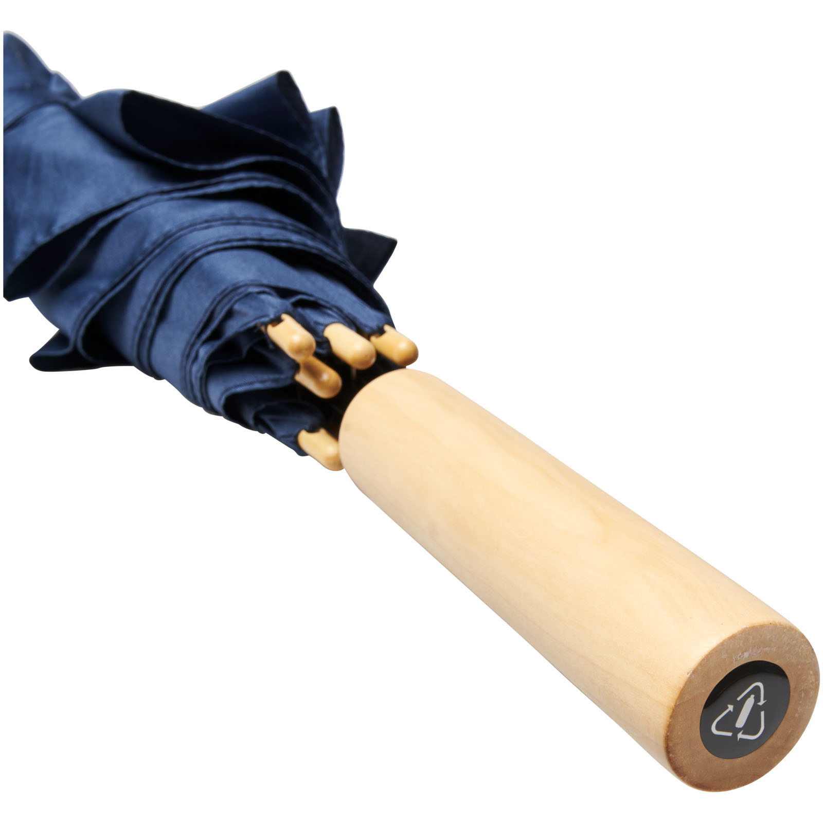 Alina 23" Automatikschirm aus recyceltem PET-Kunststoff navy
