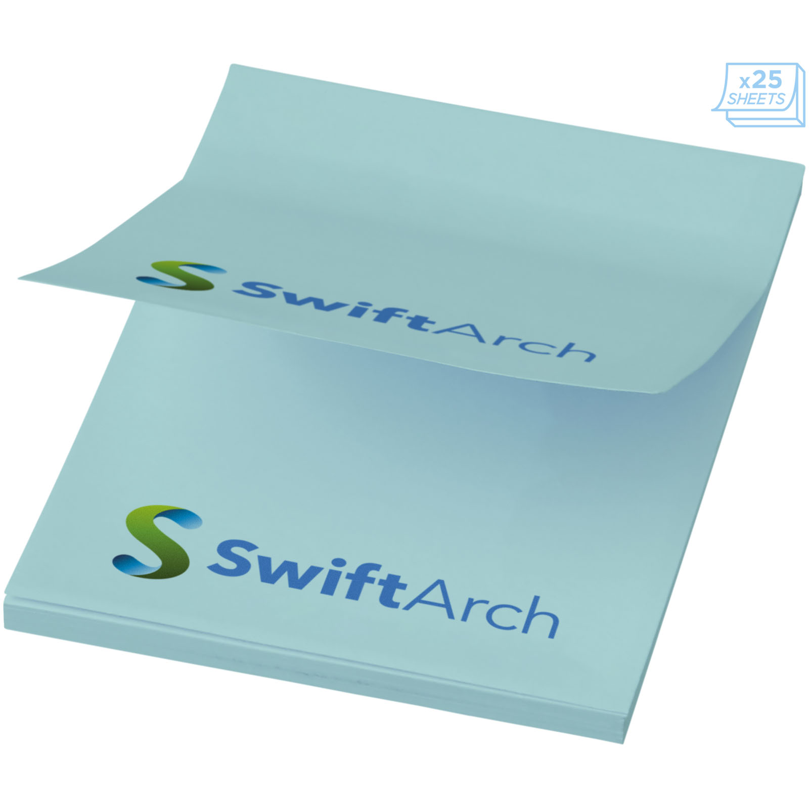 Sticky-Mate® Haftnotizen 50 x 75 mm hellblau
