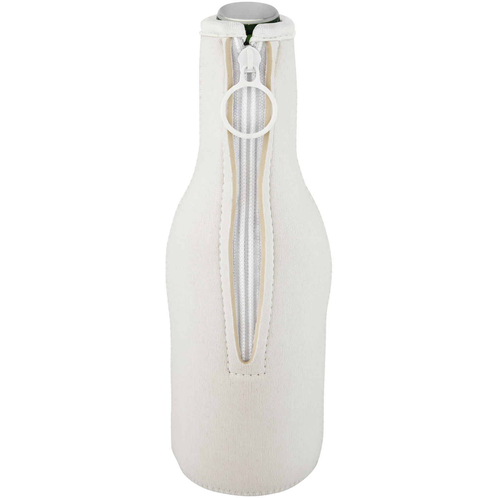 Fris Flaschenmanschette aus recyceltem Neopren weiss