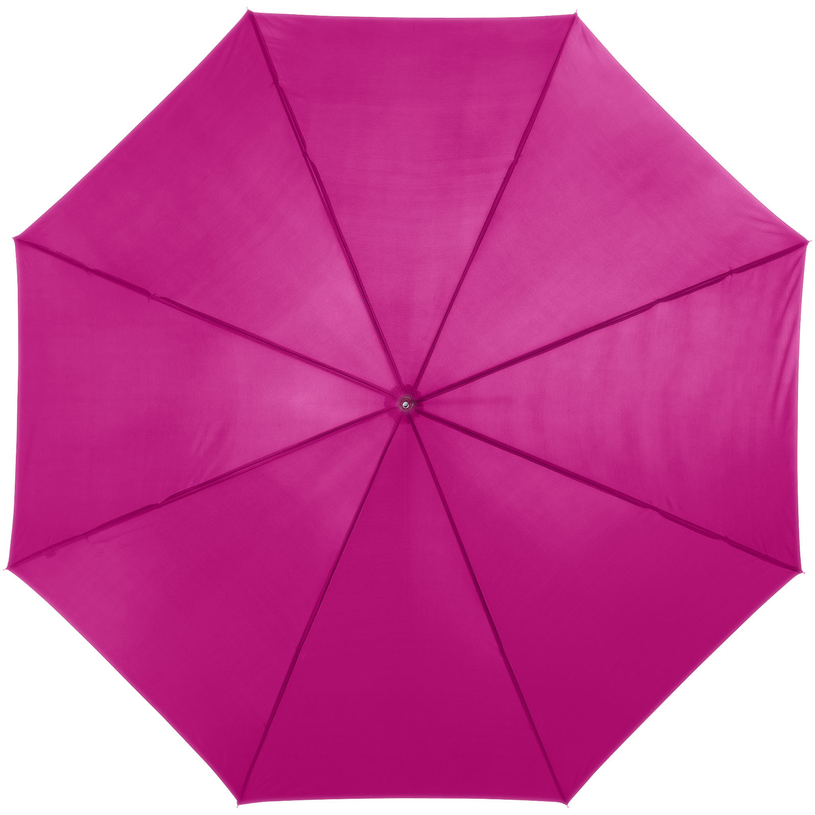 Lisa 23" Automatikregenschirm mit Holzgriff magenta