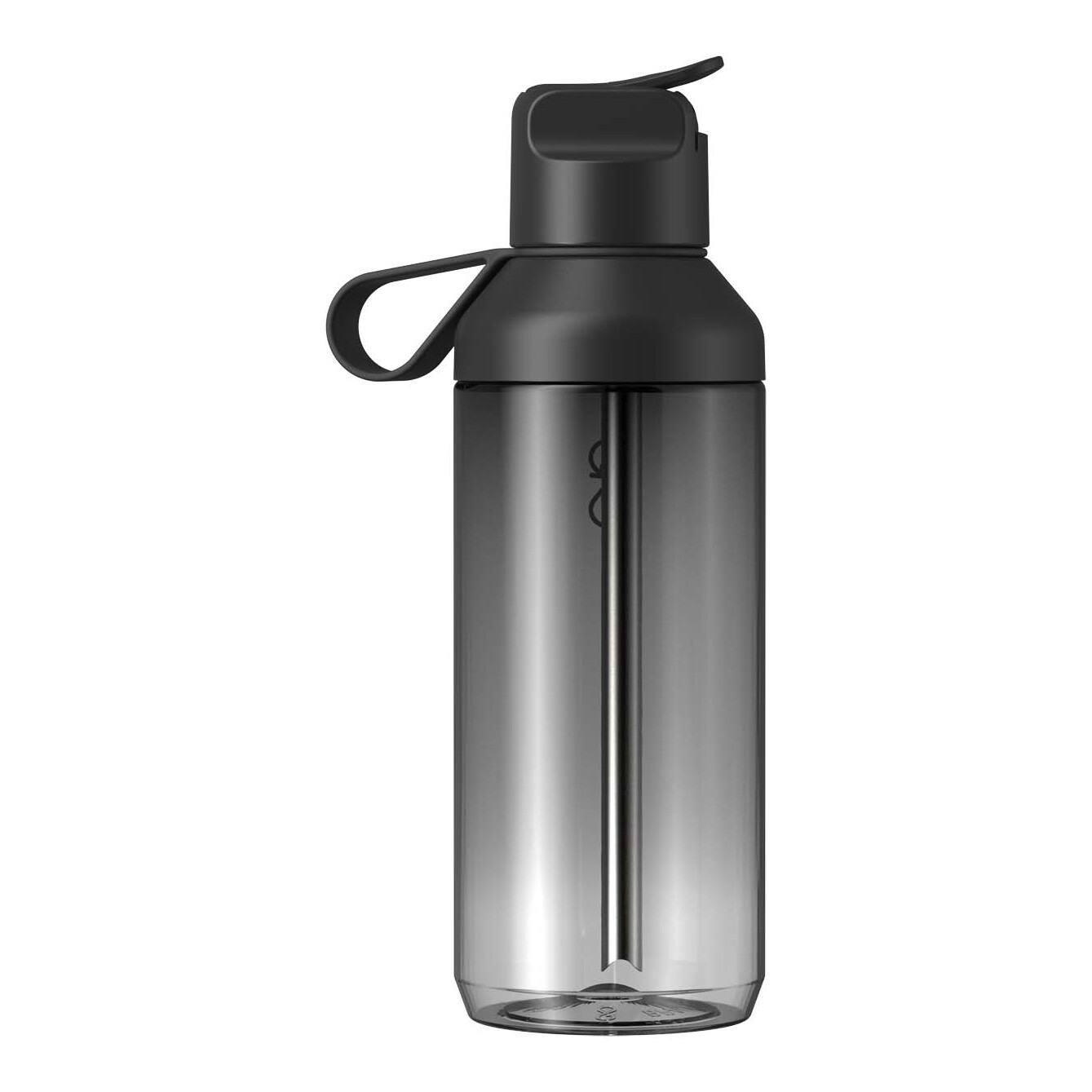 Ocean Bottle GO Clear 710 ml Flasche obsidian-schwarz