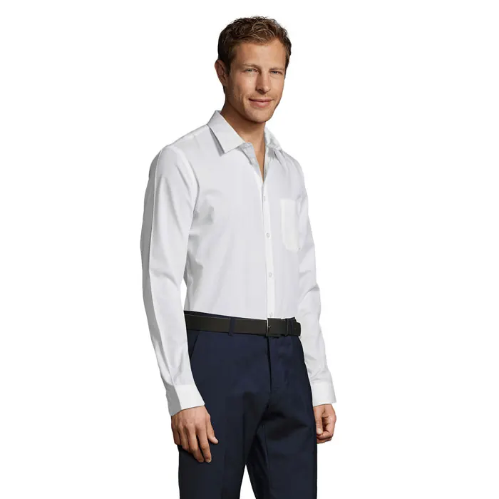 Popelinehemd Baltimore Fit