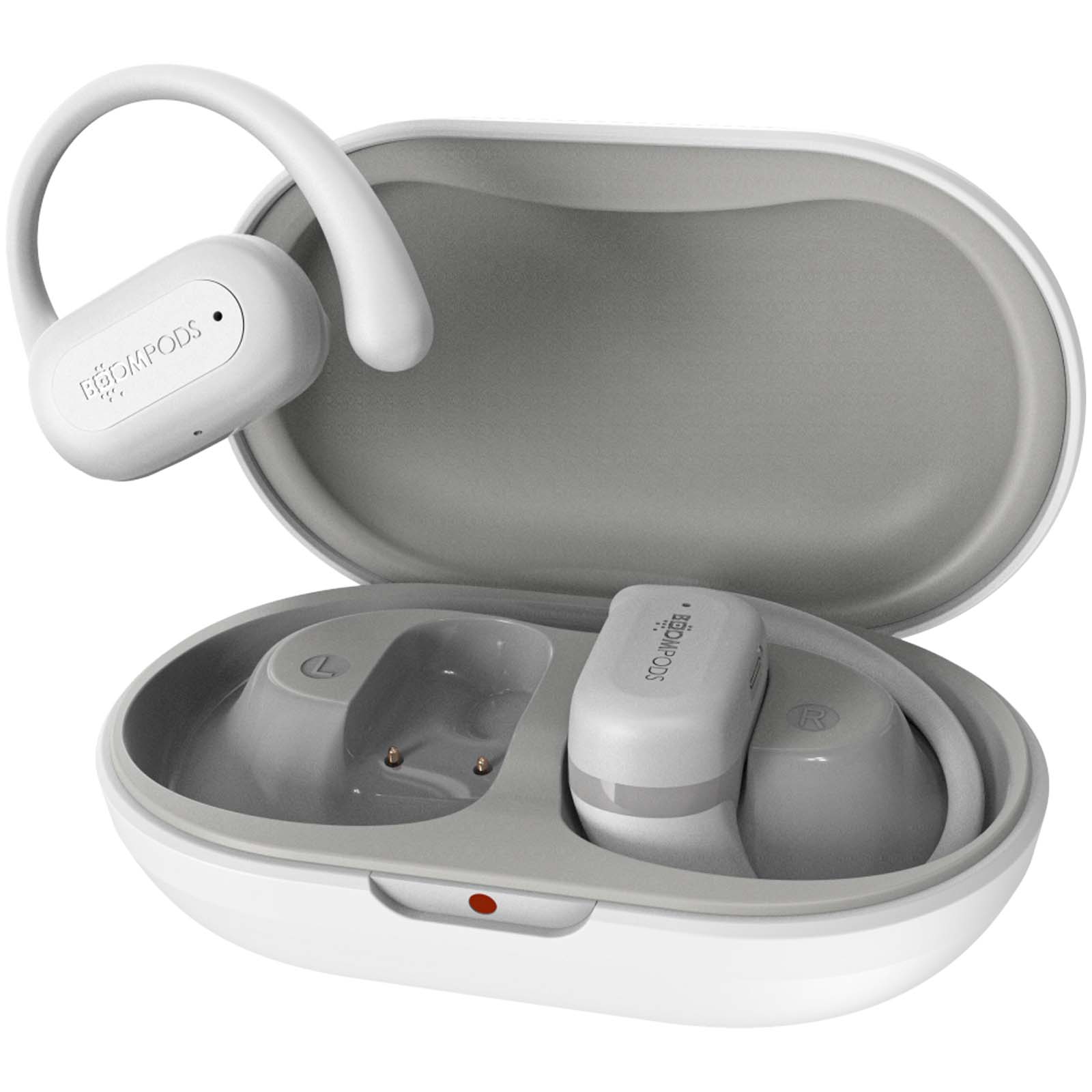 Boompods Sportpods Ohrhörer weiss