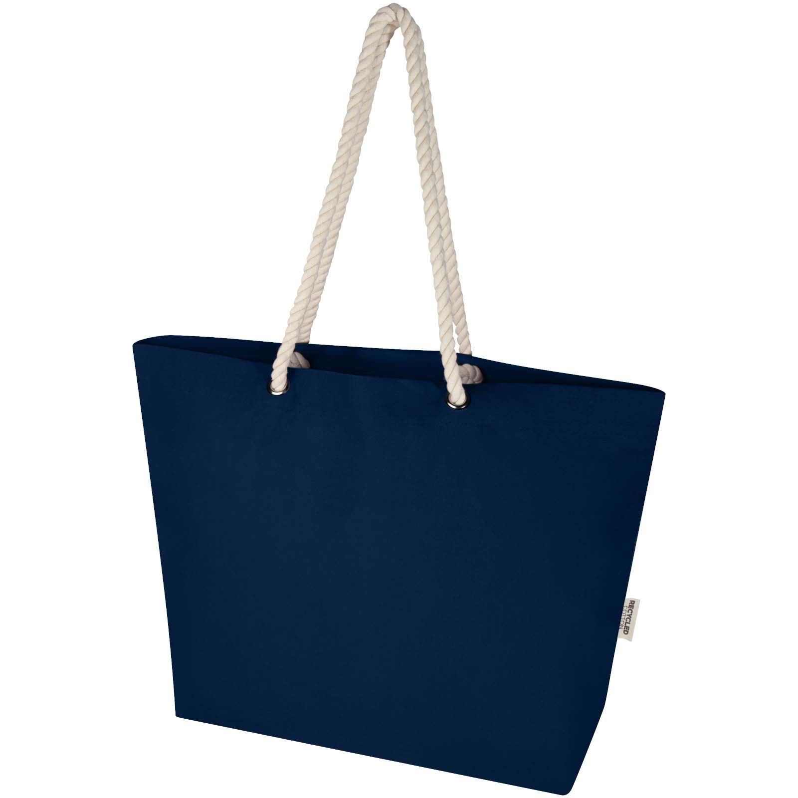 Florida 270 g/m² Strandtragetasche aus recyceltem GRS-Material navy
