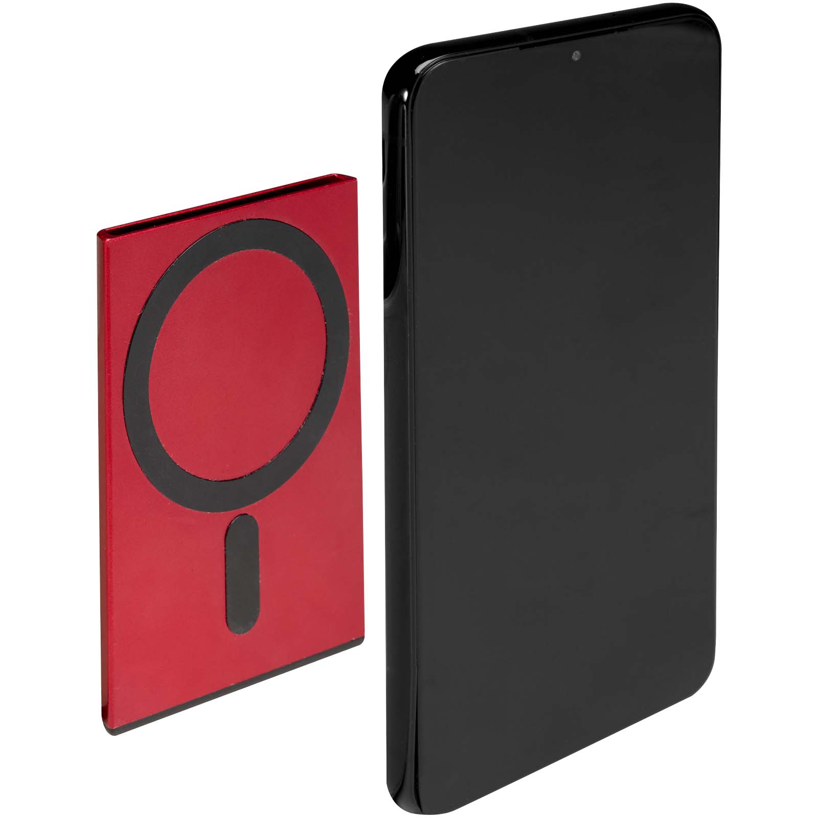 SMART RCS magnetischer RFID Kartenhalter rot