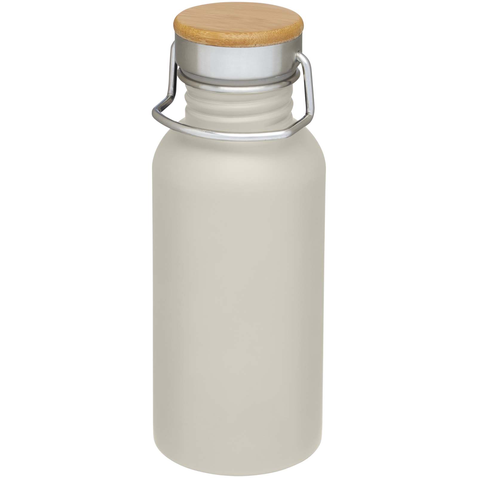 Thor 550 ml einwandige Trinkflasche aus recyceltem Edelstahl sandstone
