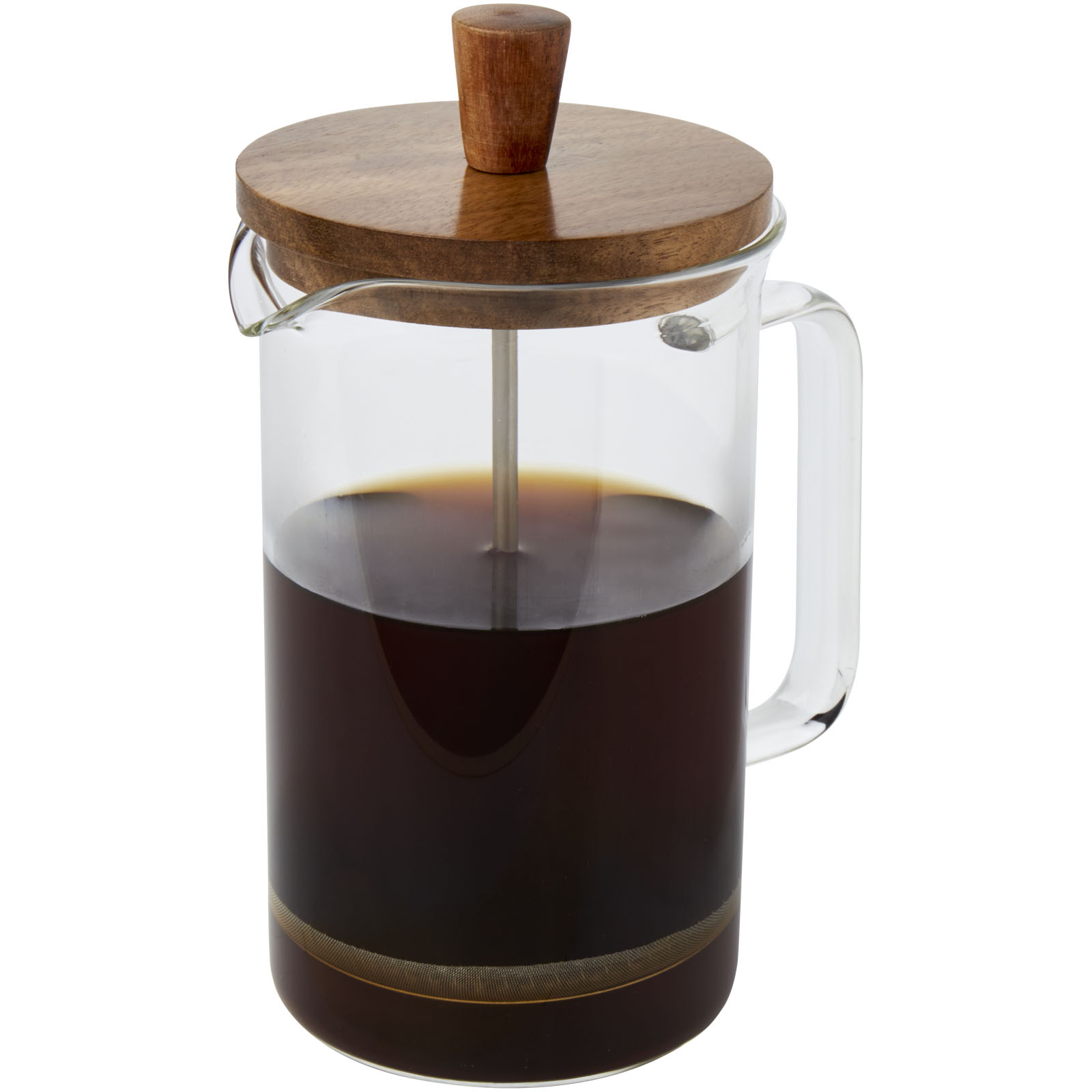 Ivorie 600 ml Kaffeebereiter transparent, holz