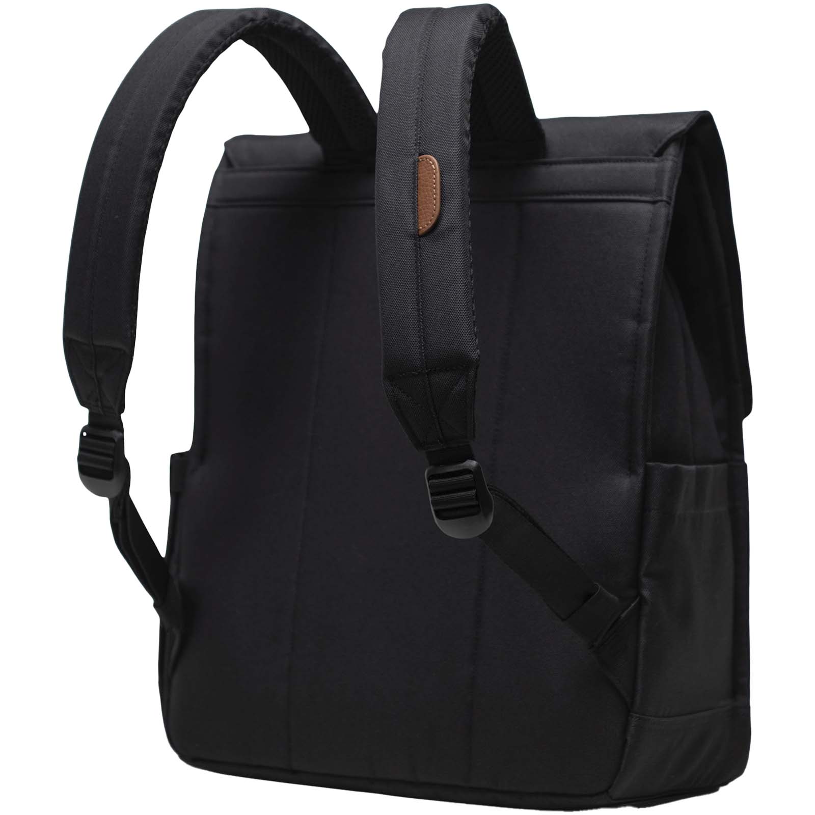 Herschel City Rucksack aus recyceltem Material 16 L schwarz