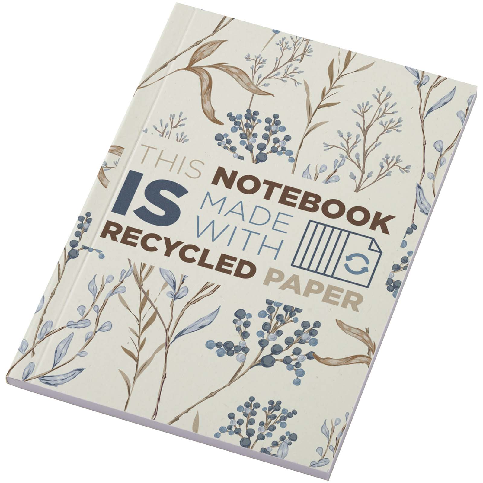 Novella Austen Colours A6 Softcover Notizbuch aus Recyclingmaterial – 50 Blatt elfenbeinweiß