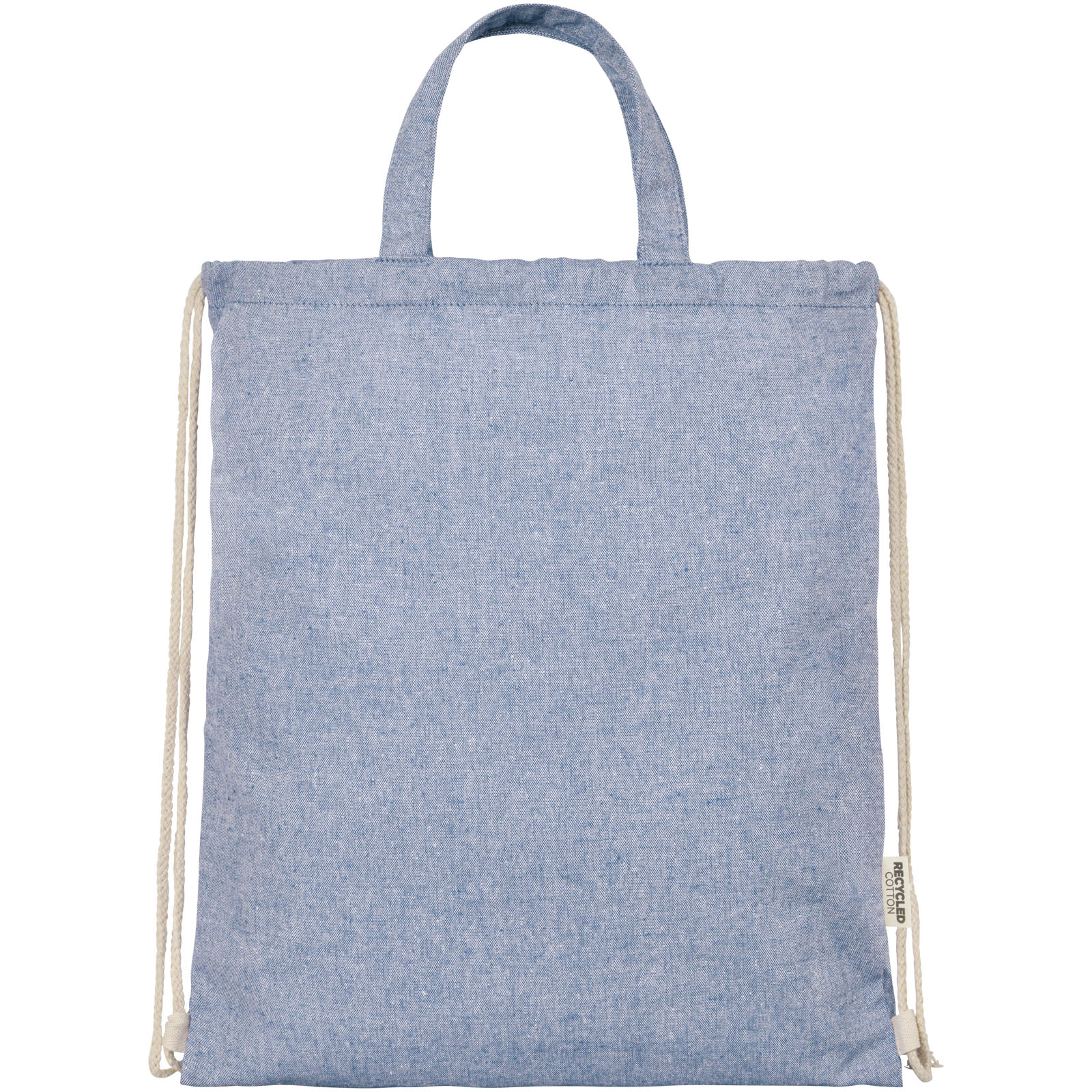 Pheebs 150 g/m² Aware™ recycelter Turnbeutel heather blau