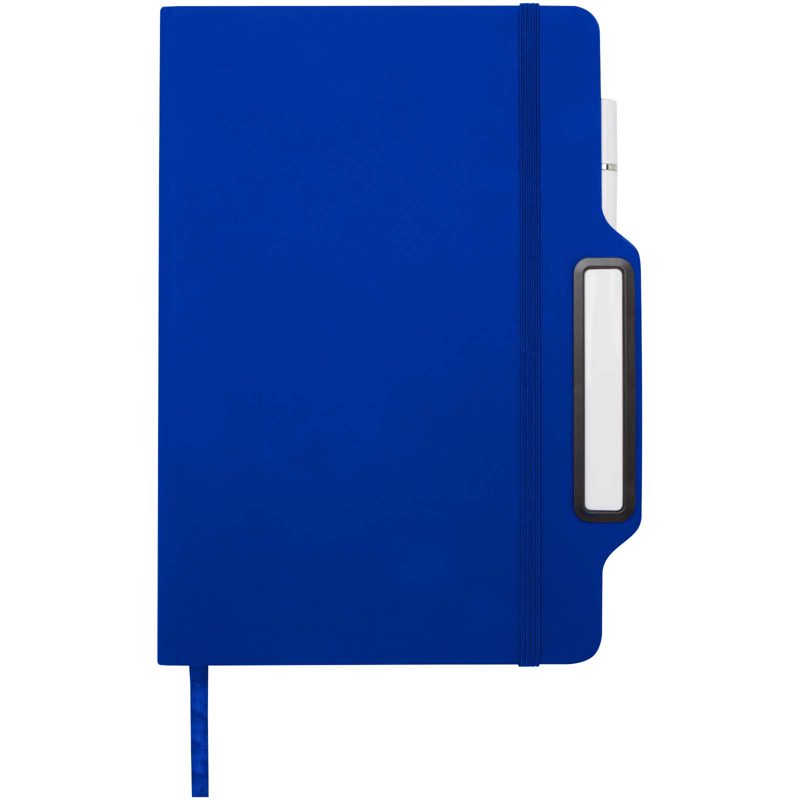 Nexus A5 Hardcover Notizbuch mit Kugelschreiber und Bleistiftset (schwarze Mine) royalblau