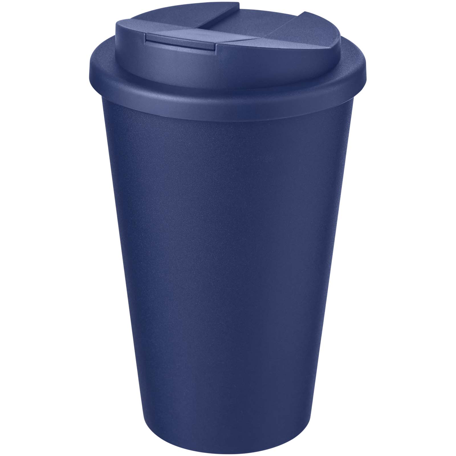 Americano® POP 350 ml isolierter Trinkbecher mit auslaufsicherem Deckel blau