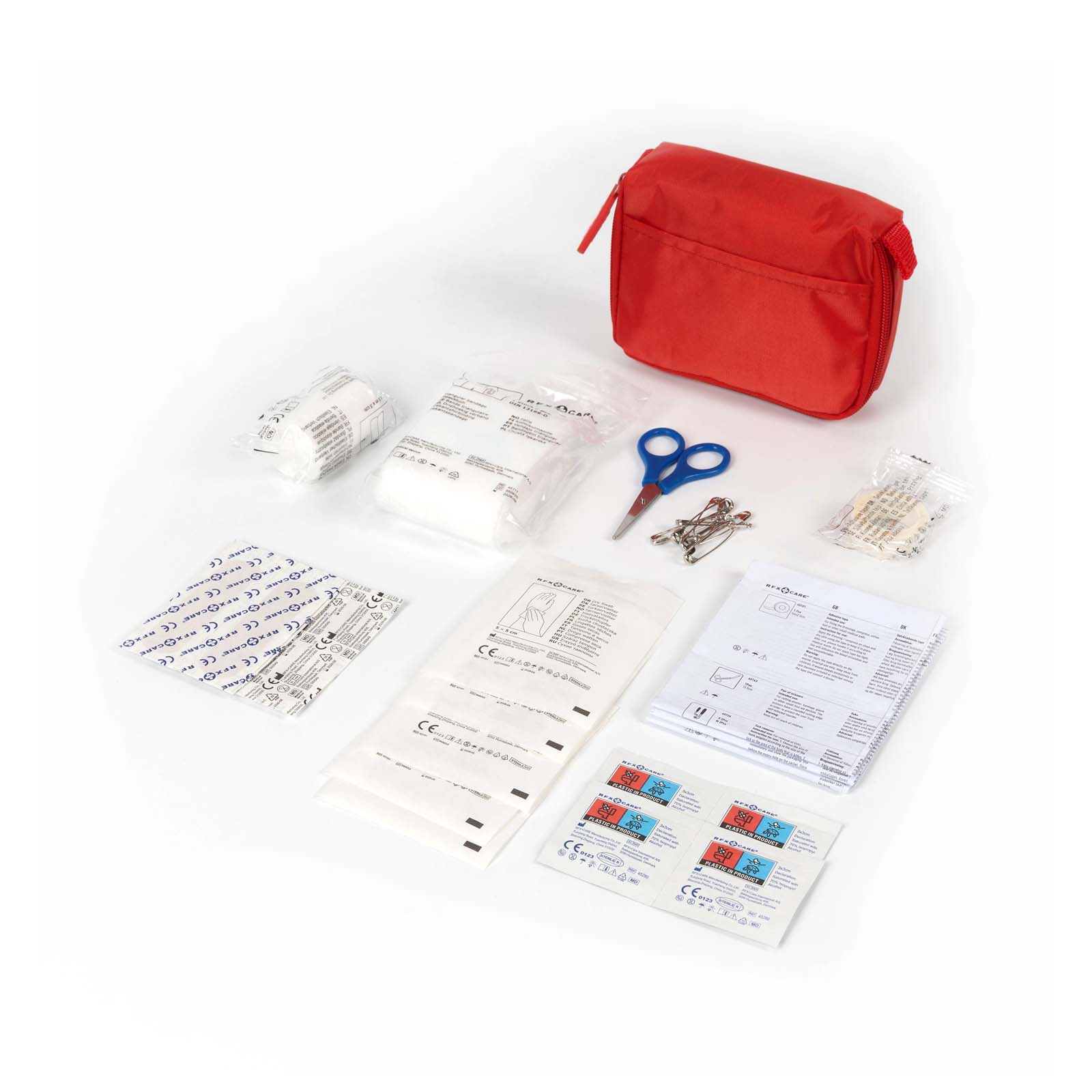 Basic Erste Hilfe Set, 31-teilig rot
