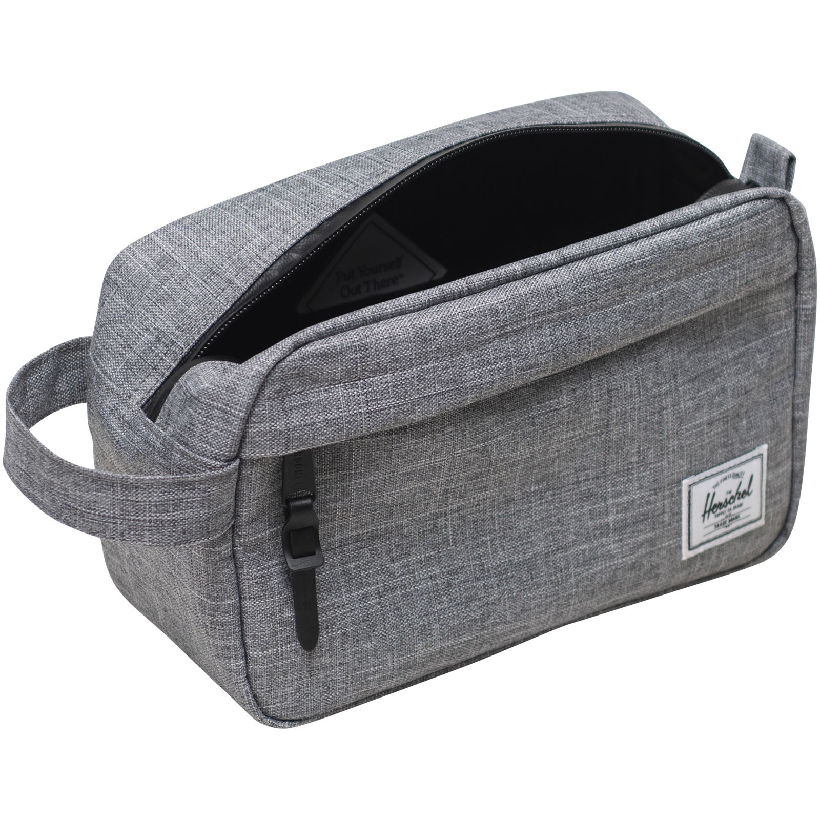 Herschel Chapter recyceltes Reiseset heather grau