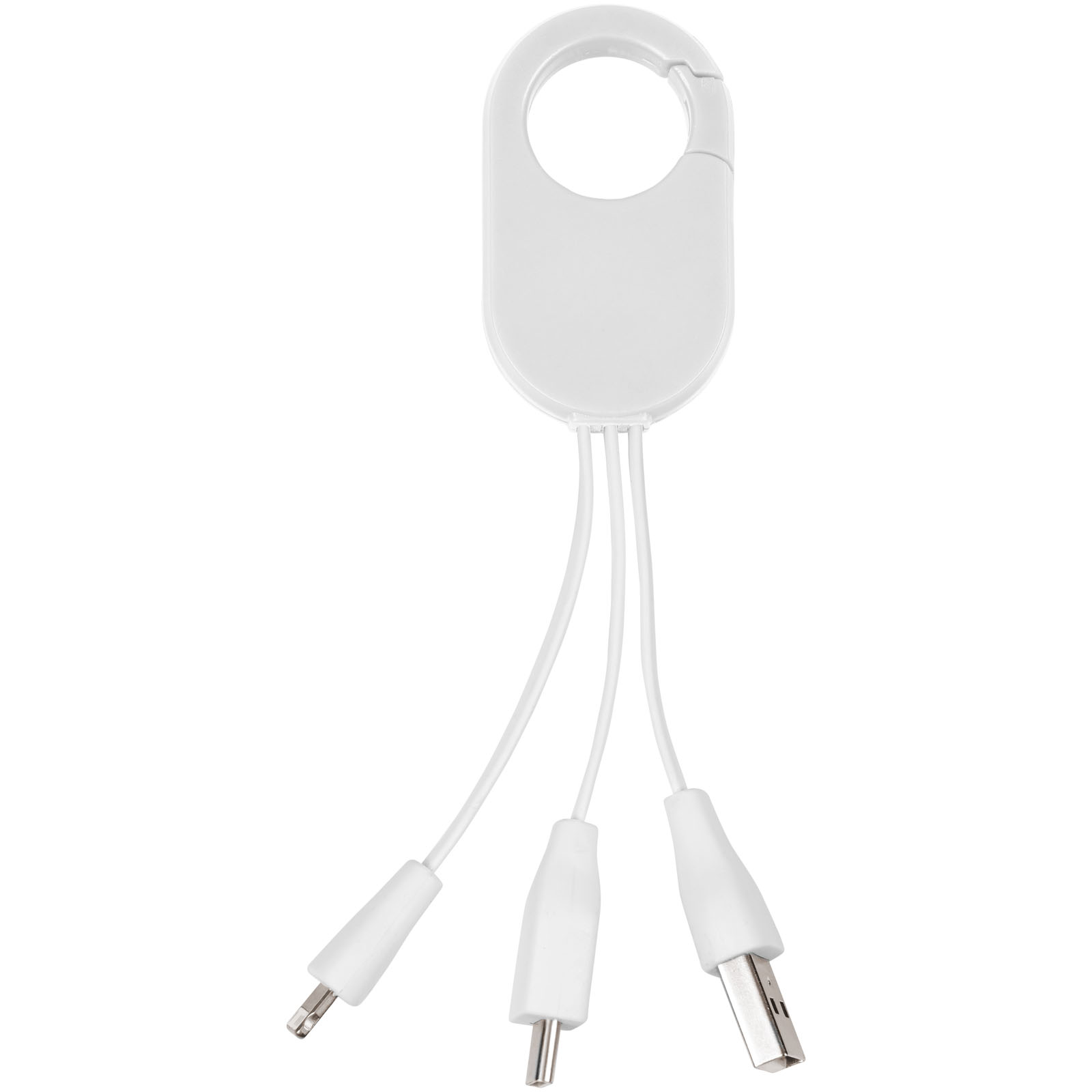 Troop 3-in-1 Ladekabel weiss