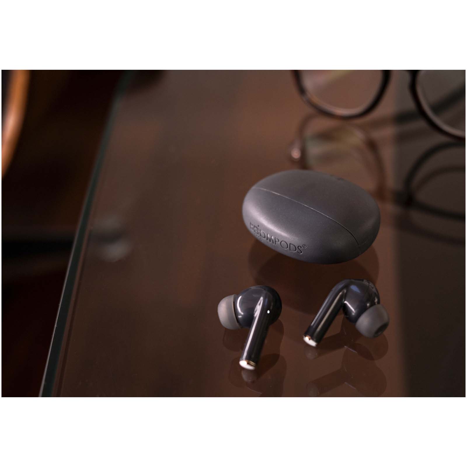Boompods Echowave True Wireless Ohrhörer schwarz