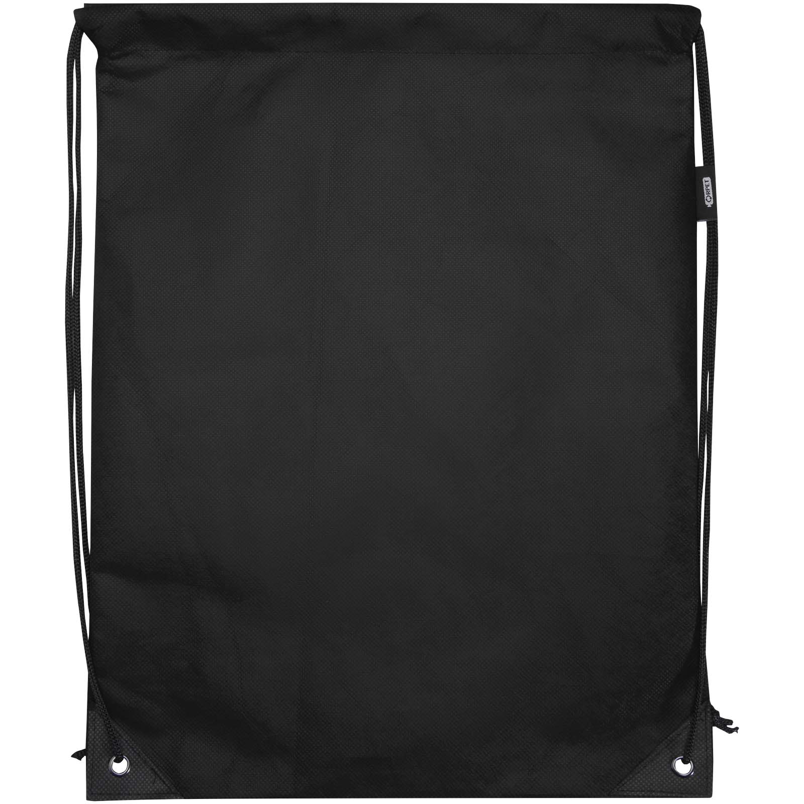Evergreen Sportbeutel aus recyceltem GRS Non Woven 5 L schwarz