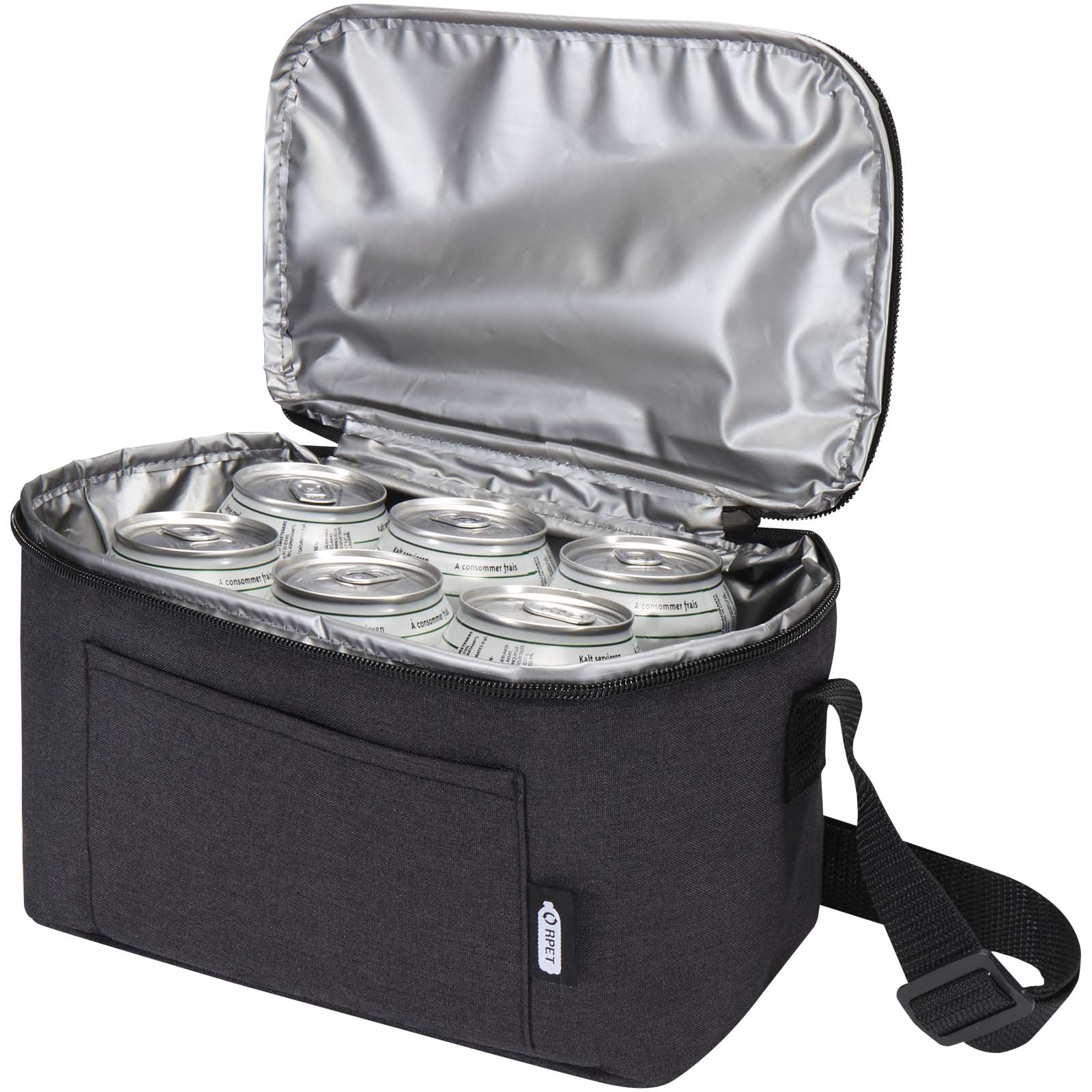 Tundra GRS RPET Kühltasche für 6 Dosen 5L heather charcoal
