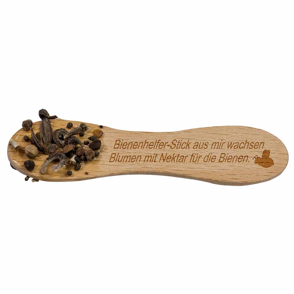 Bienenhelfer-Stick mit Samen