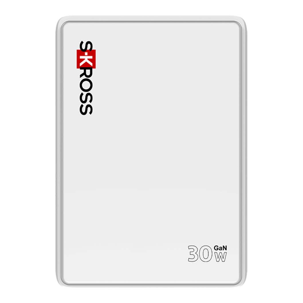 SKROSS® Slim 30W Europa-Wandladegerät weiss