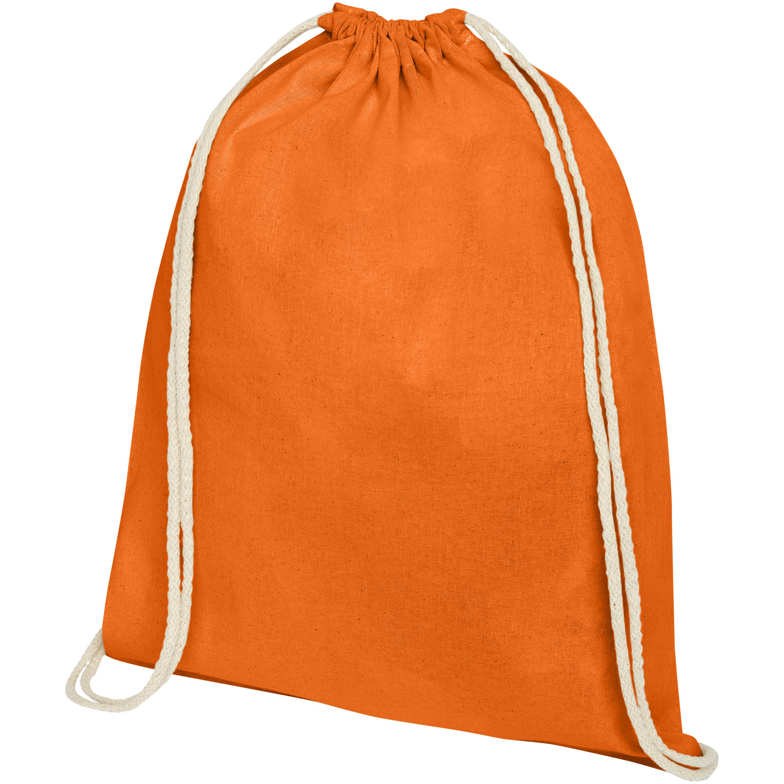 Oregon 140 g/m² Turnbeutel aus Baumwolle 5L orange