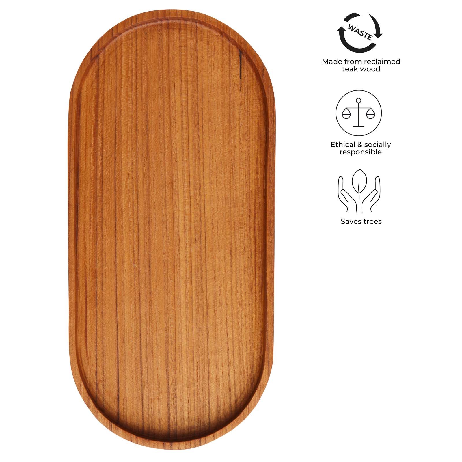 Originalhome Holztablett holz
