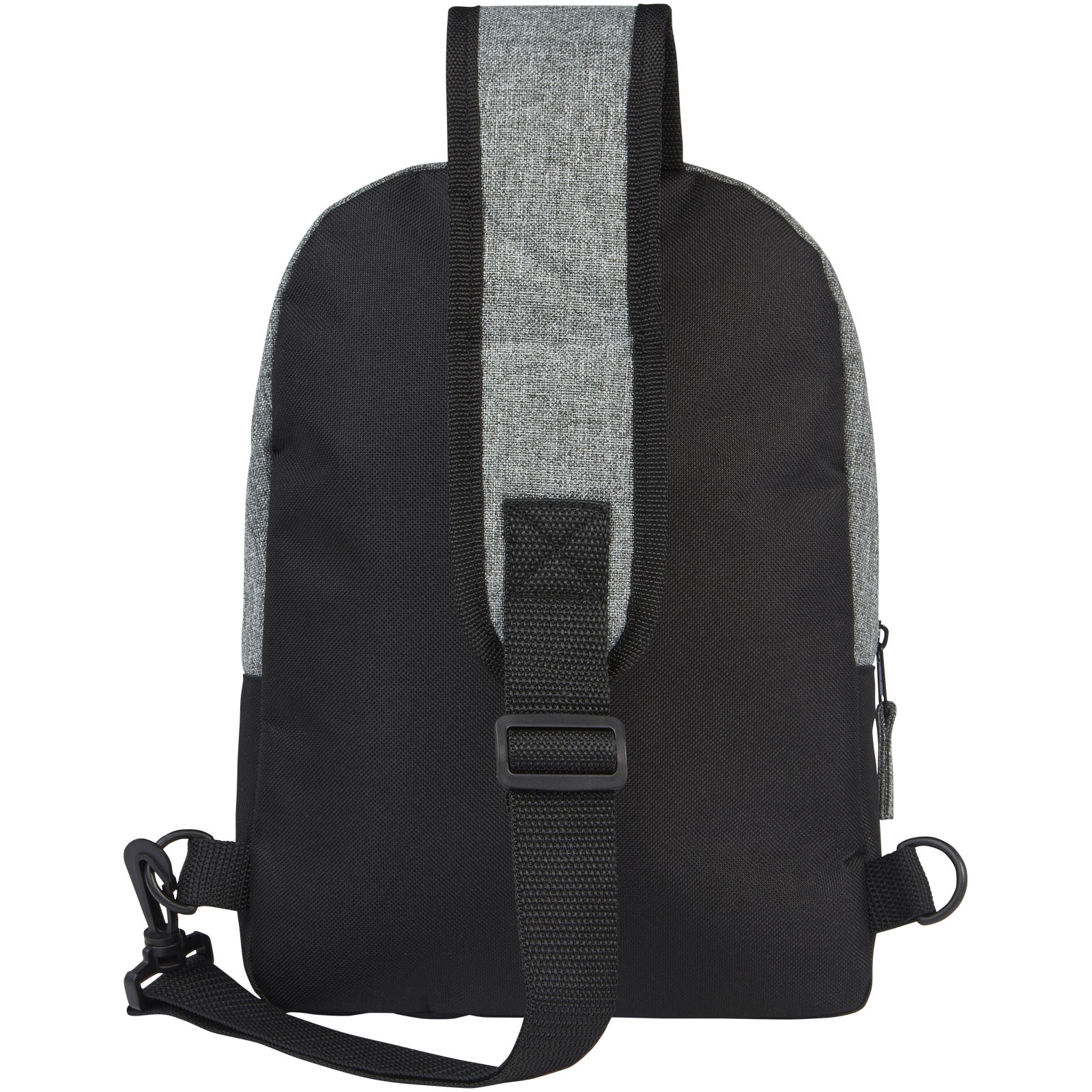 Reclaim GRS recycelte Tragetasche 3,5 L schwarz, heather grau