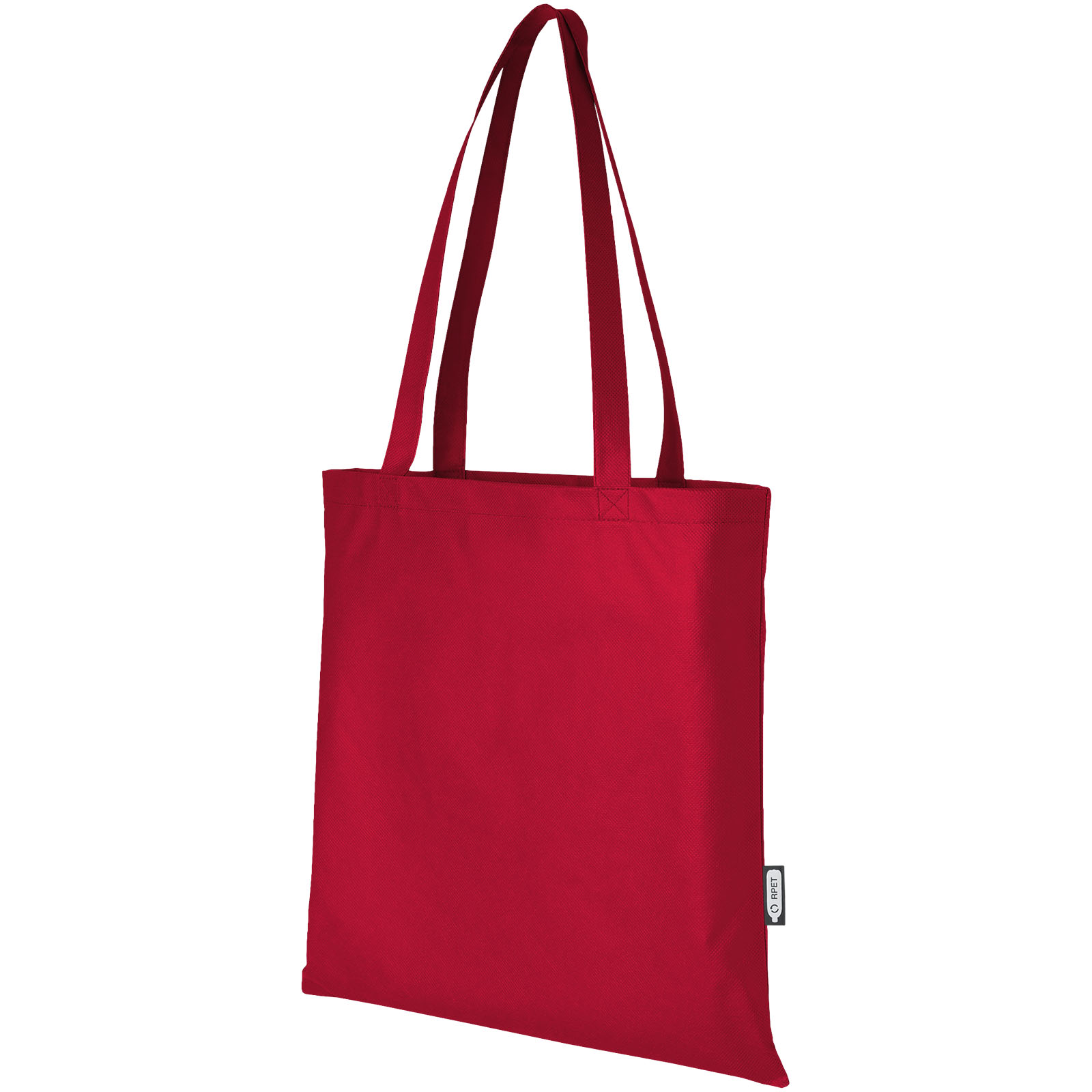 Zeus Non Woven große Tragetasche 6L aus GRS Recyclingmaterial 6 L rot