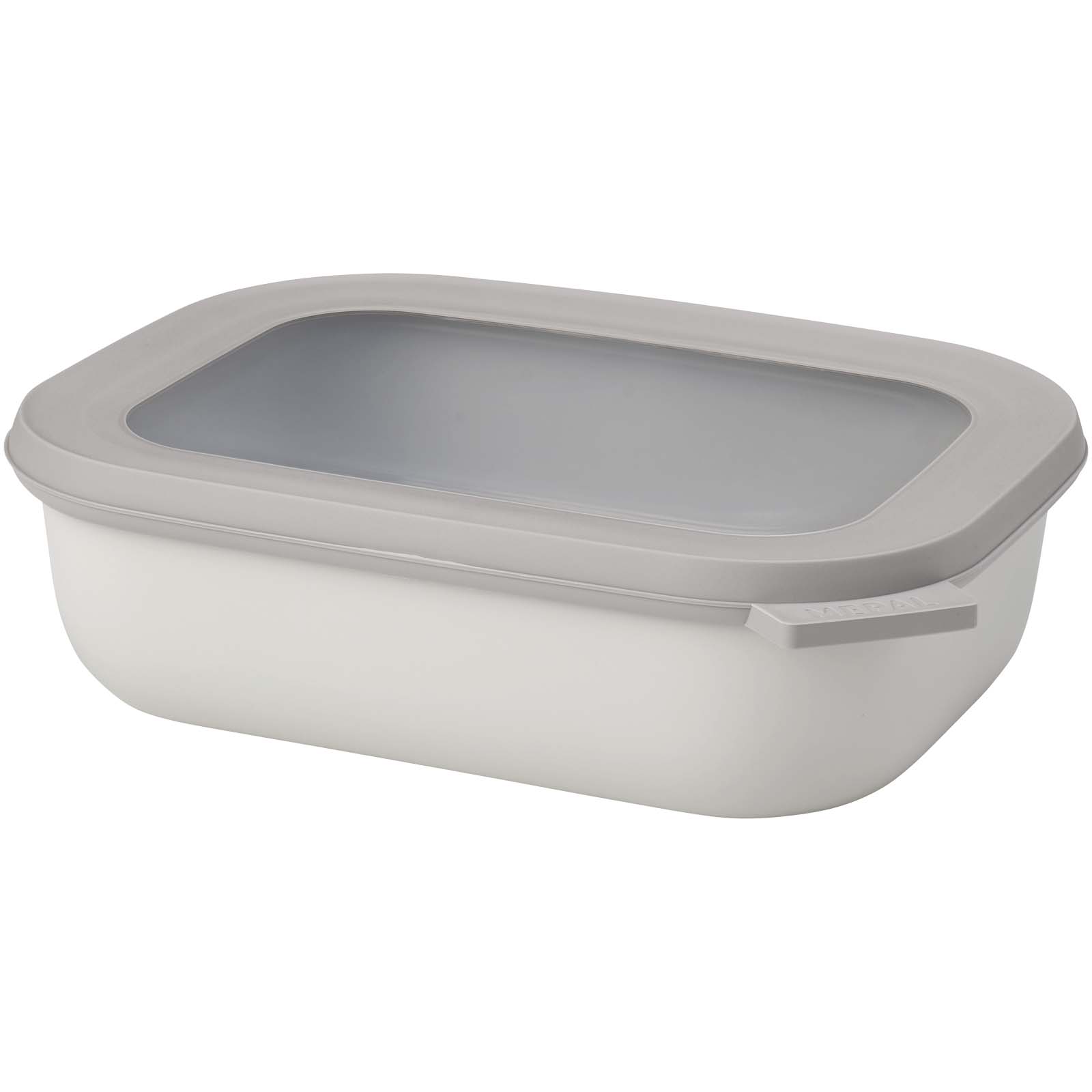 Mepal Cirqula 1000 ml rechteckige Multischüssel weiss
