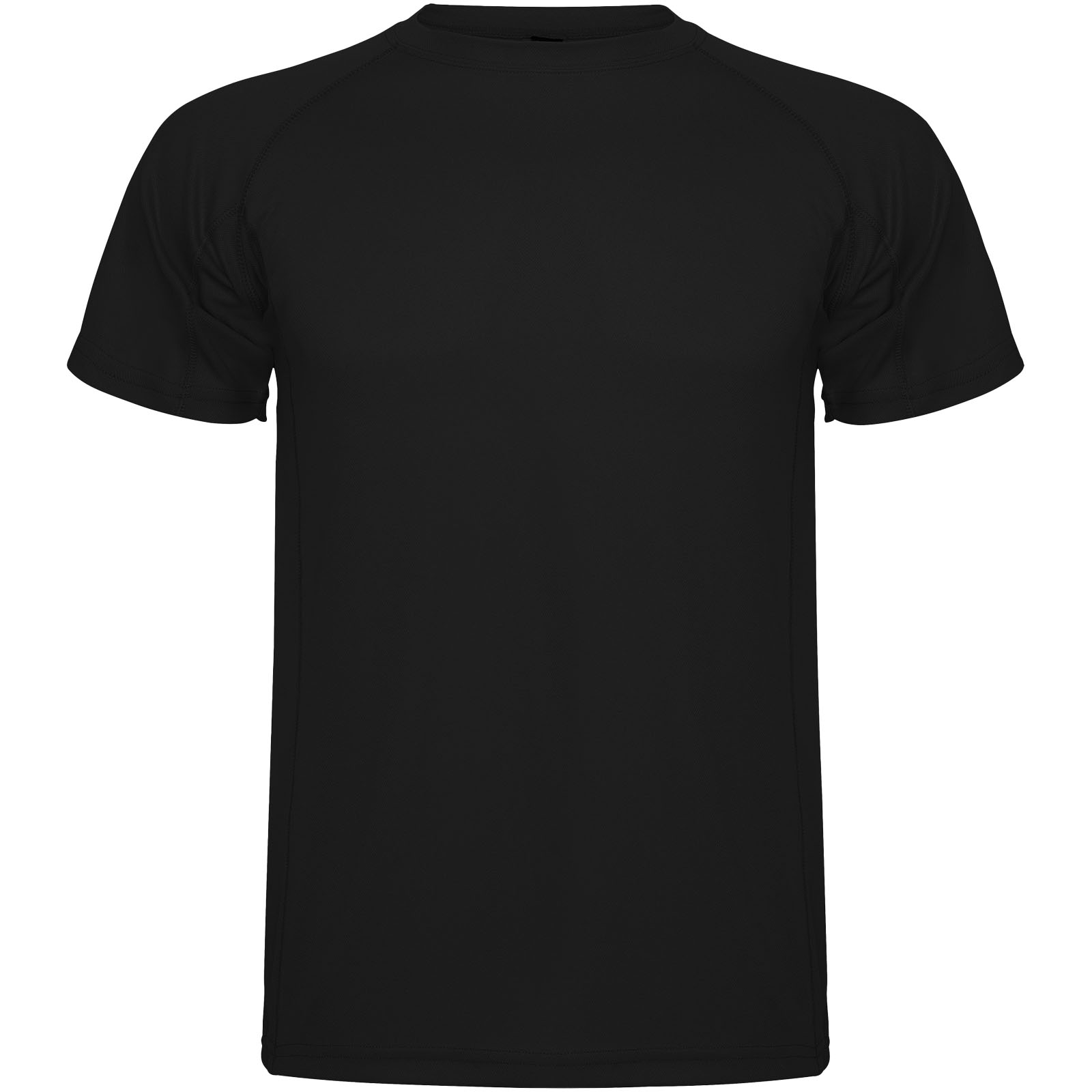Montecarlo 150 g/m² Sport T-Shirt für Kinder schwarz