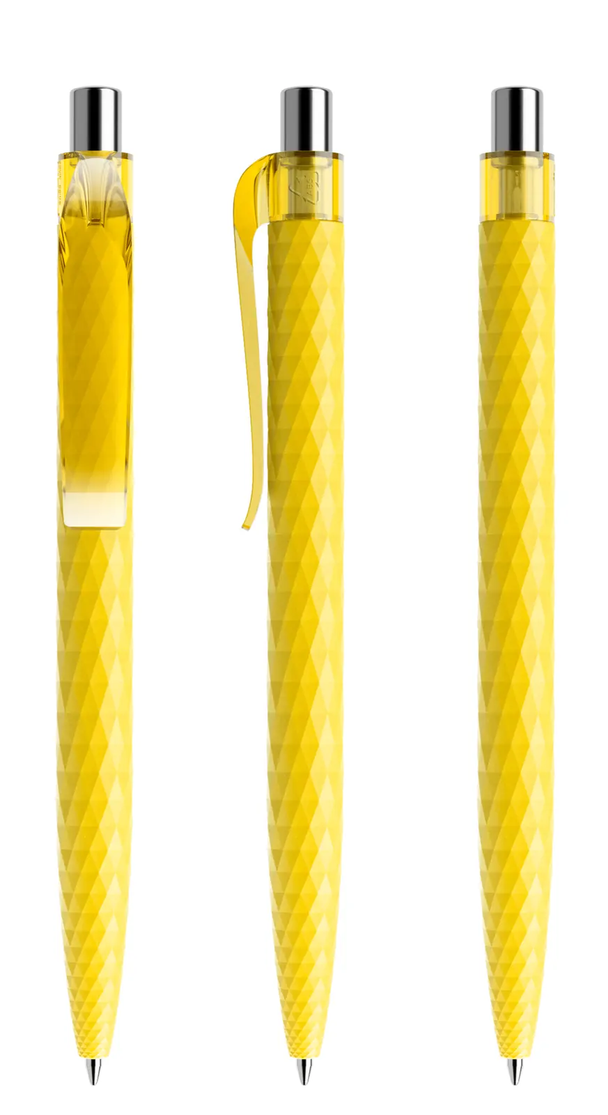prodir QS01 PMT Push Kugelschreiber, Chrom-Finish