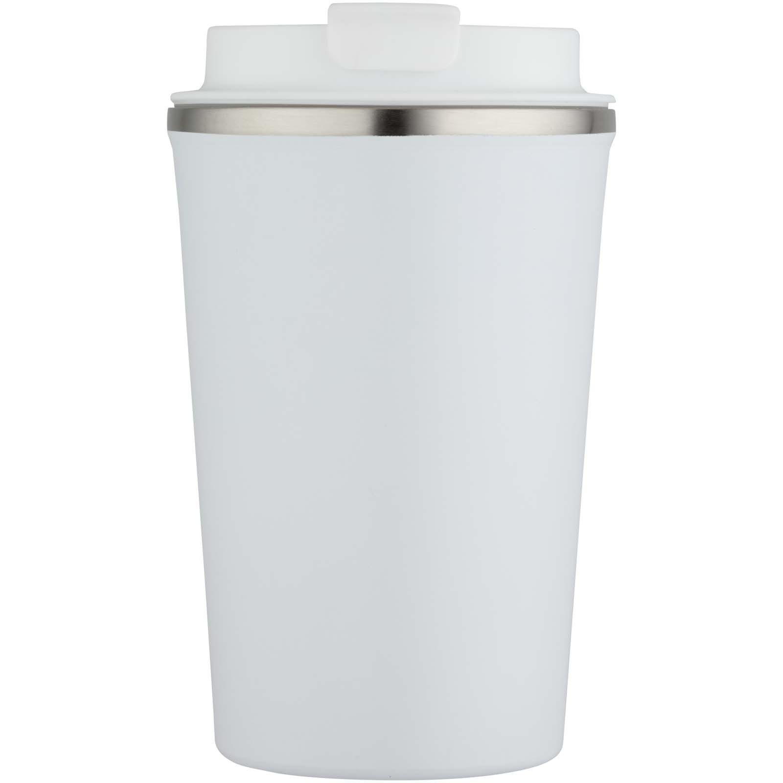 Newport 350 ml doppelwandiger, vakuumisolierter Becher aus Edelstahl weiss