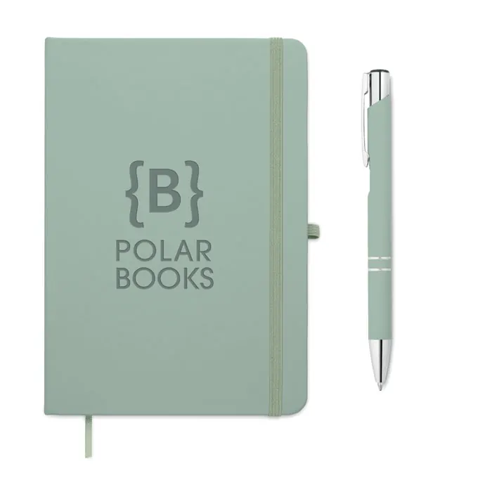 DIN A5 Notizbuch mit Kuli
