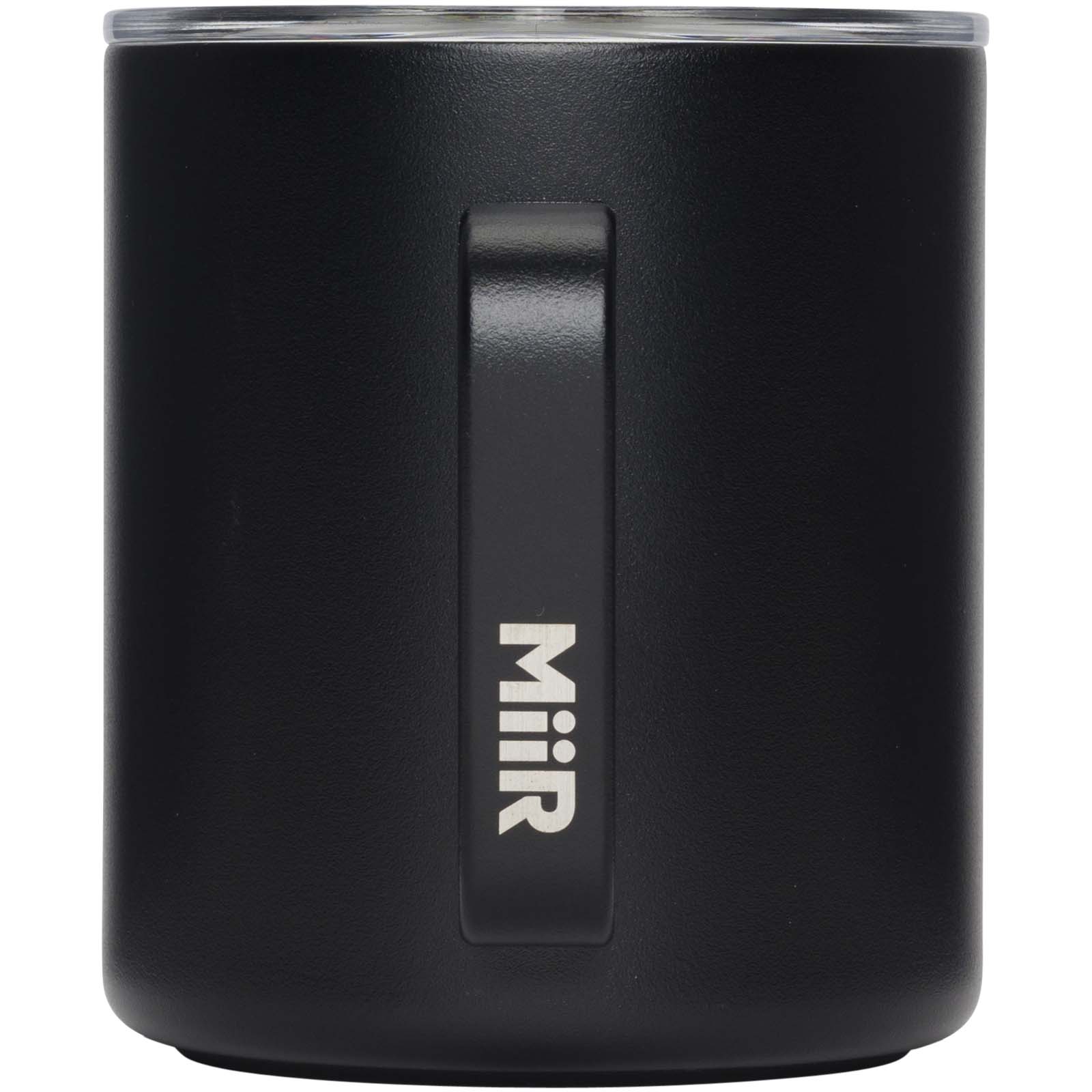 MiiR 354 ml Campingbecher aus vakuumisoliertem Edelstahl schwarz