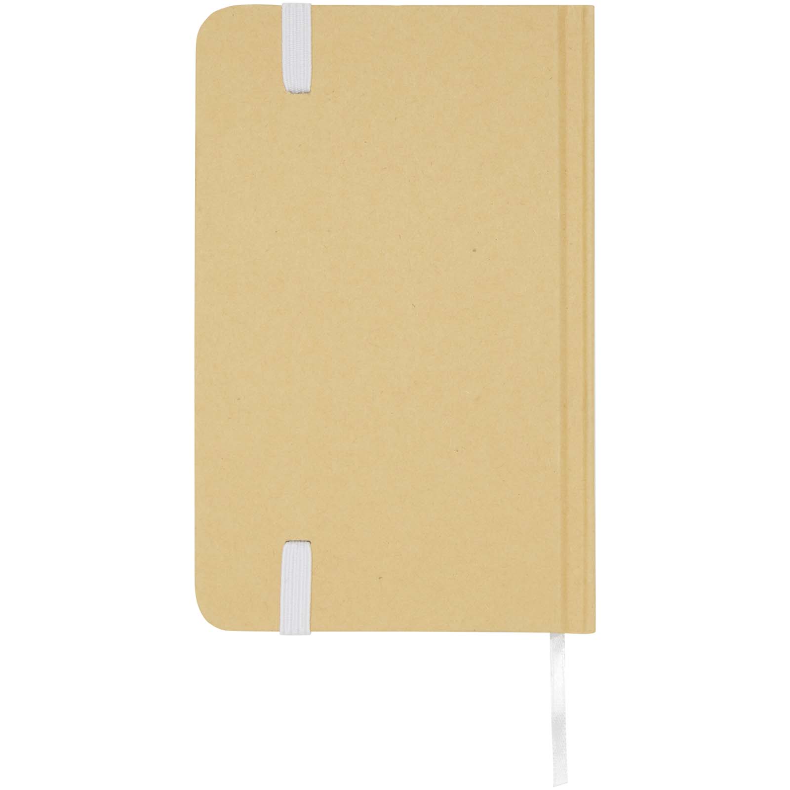 Reed A6 Hardcover Notizbuch, blanko, aus recyceltem Material weiss