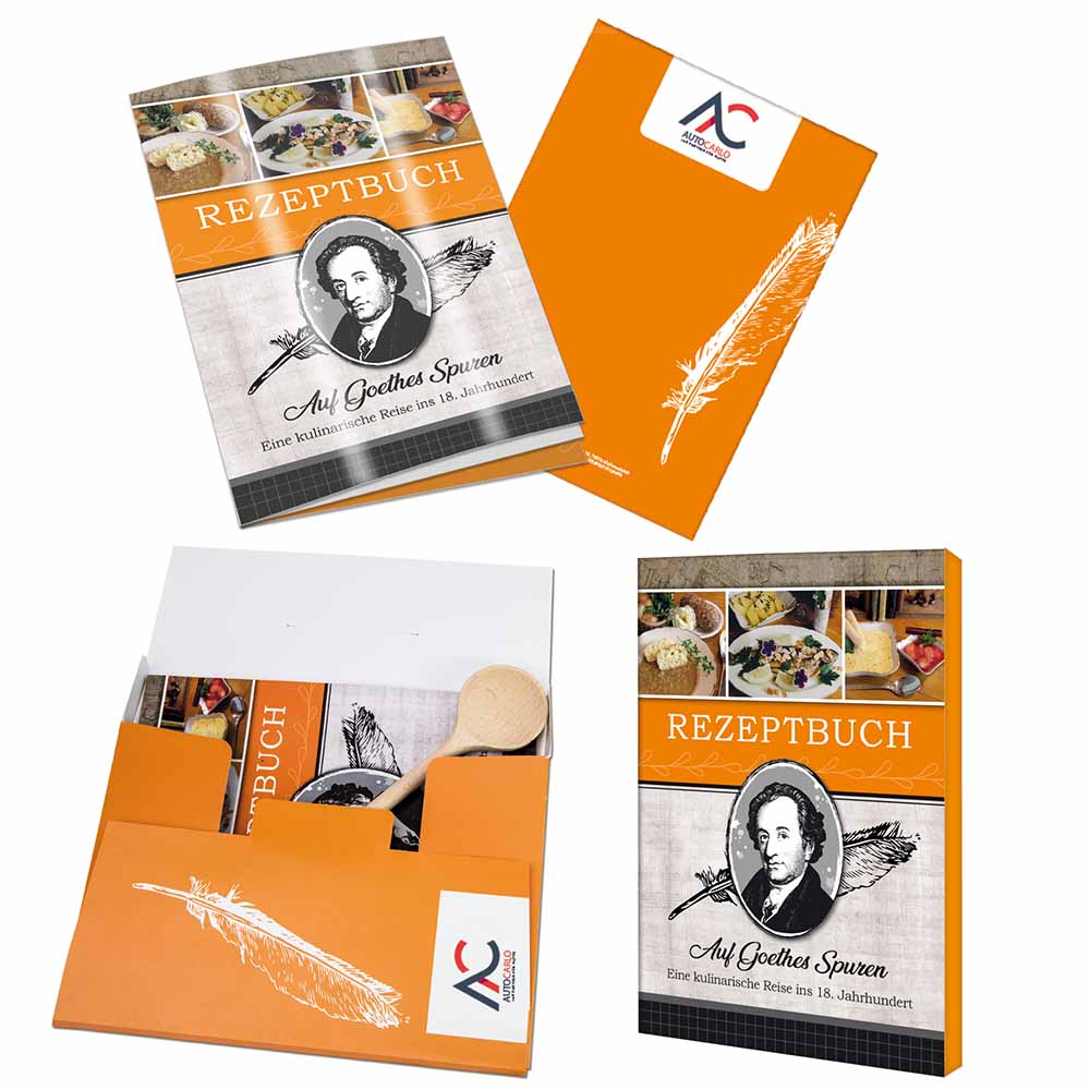 Rezeptbuch-Set "Auf Goethes Spuren"
