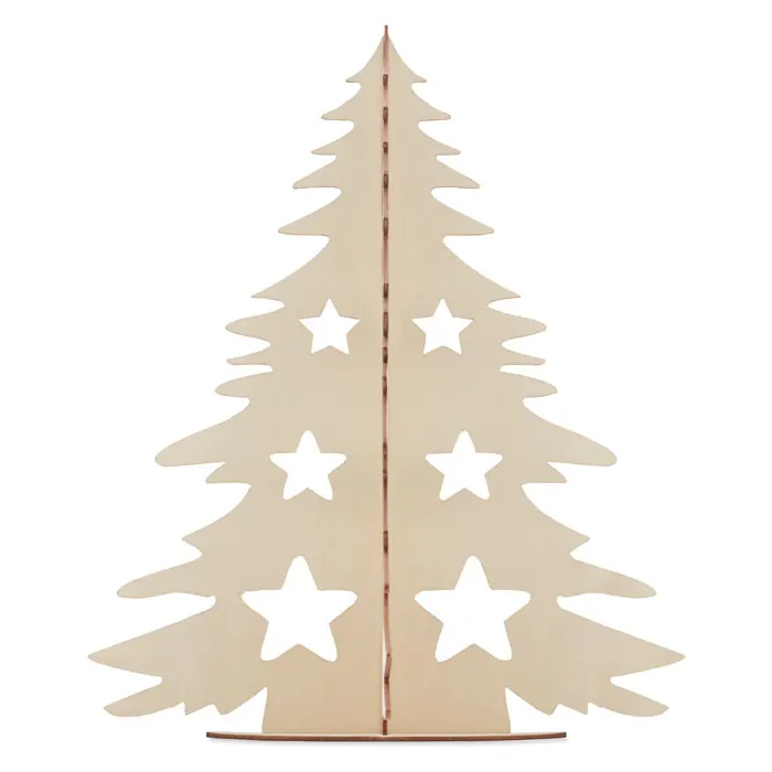 DIY Weihnachtsbaum aus Holz