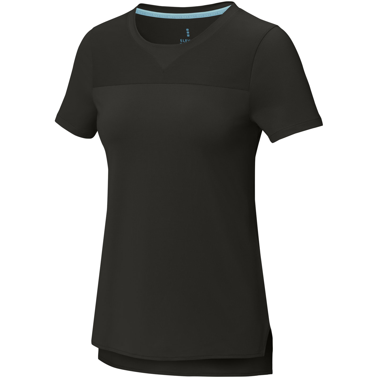 Borax 160 g/m² Cool Fit T-Shirt aus recyceltem GRS Material für Damen schwarz