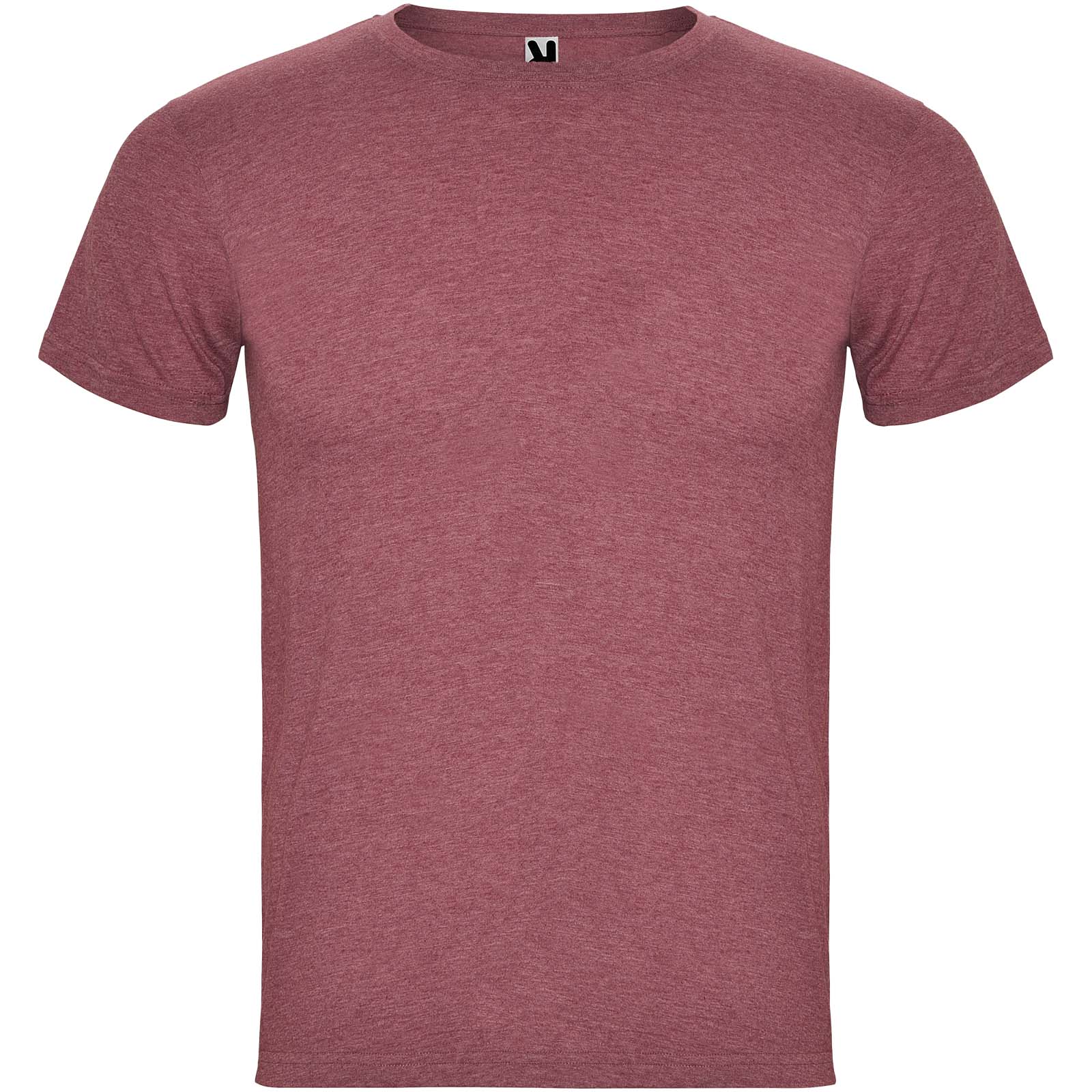 Fox 150 g/m² T-Shirt für Herren heather granatrot